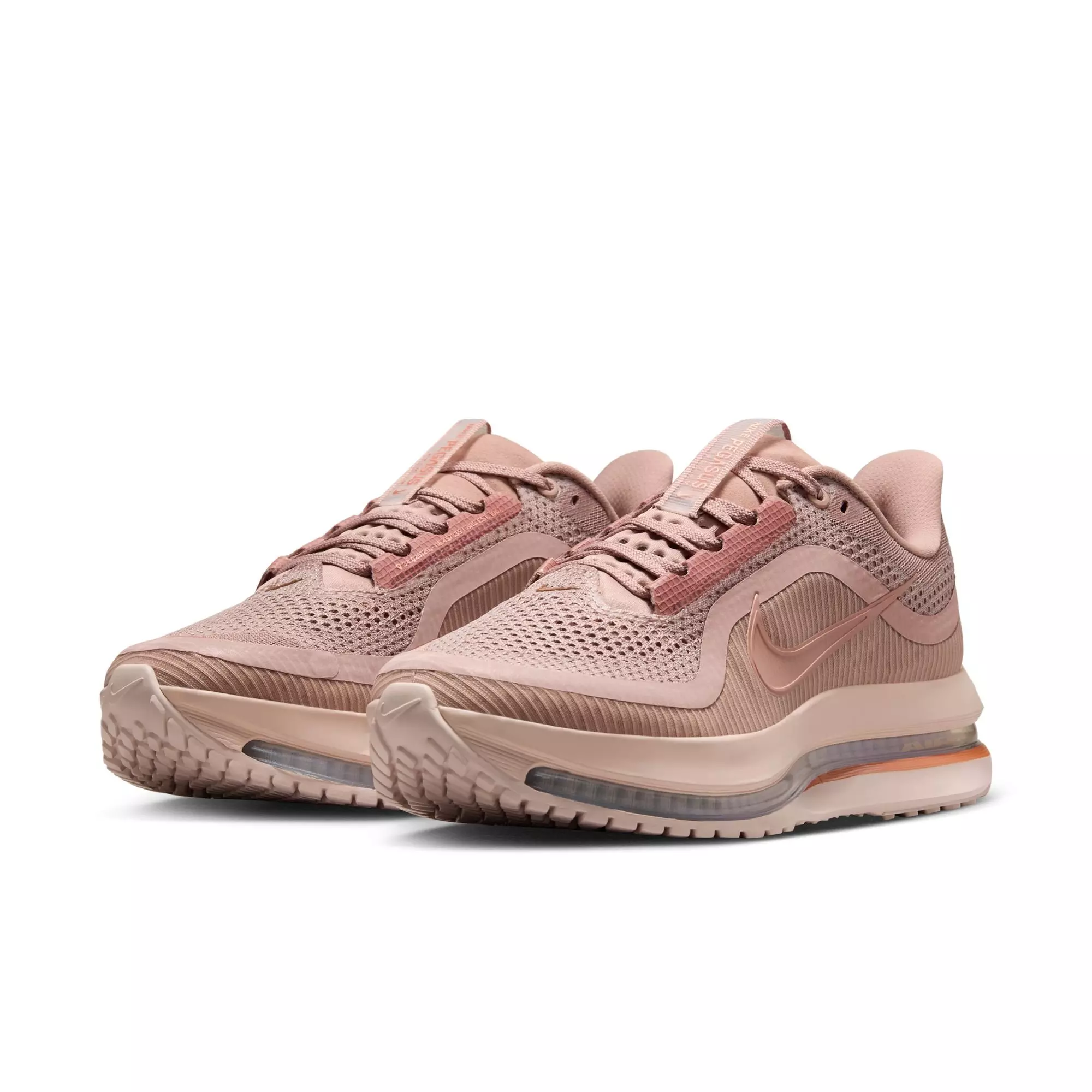 Nike Pegasus Premium "Particle Pink/Mtlc Rose Gold/Silt Red" Women's Road Running Shoe - LT PINK