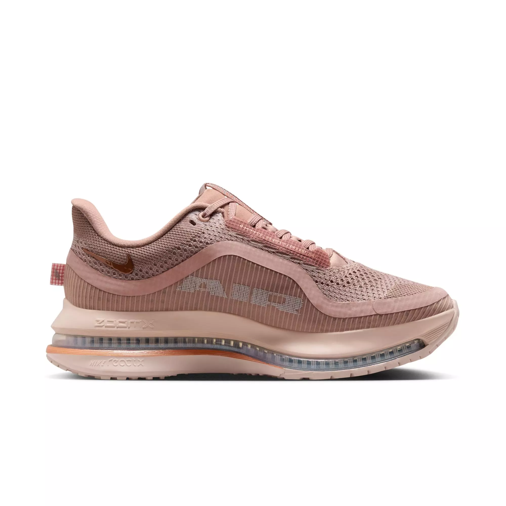 Nike Pegasus Premium "Particle Pink/Mtlc Rose Gold/Silt Red" Women's Road Running Shoe - LT PINK