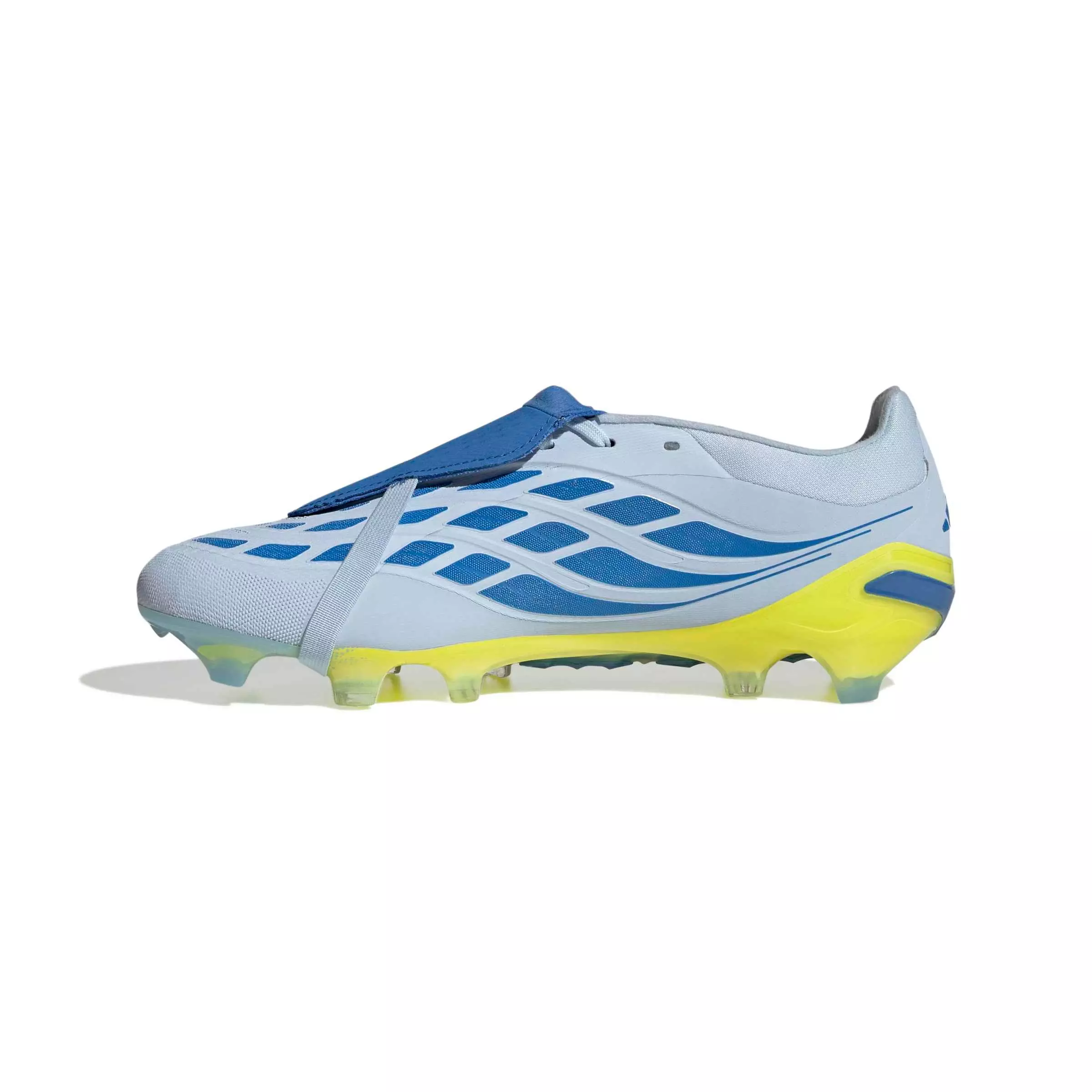 adidas Predator Pro Fold-Over Tongue "Ray Blue" Men's Soccer Cleat - BLUE/YELLOW