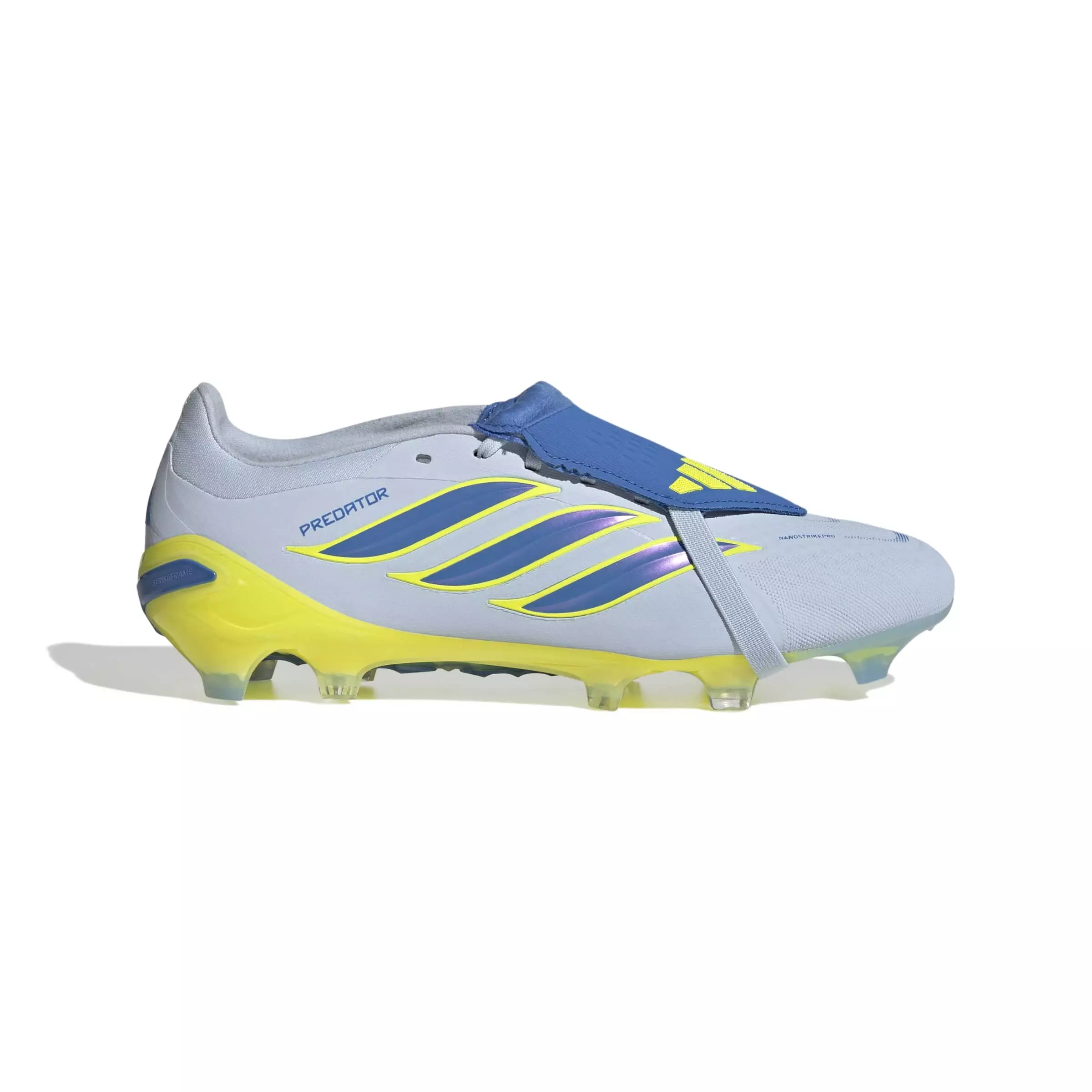 adidas Predator Pro Fold-Over Tongue "Ray Blue" Men's Soccer Cleat - BLUE/YELLOW