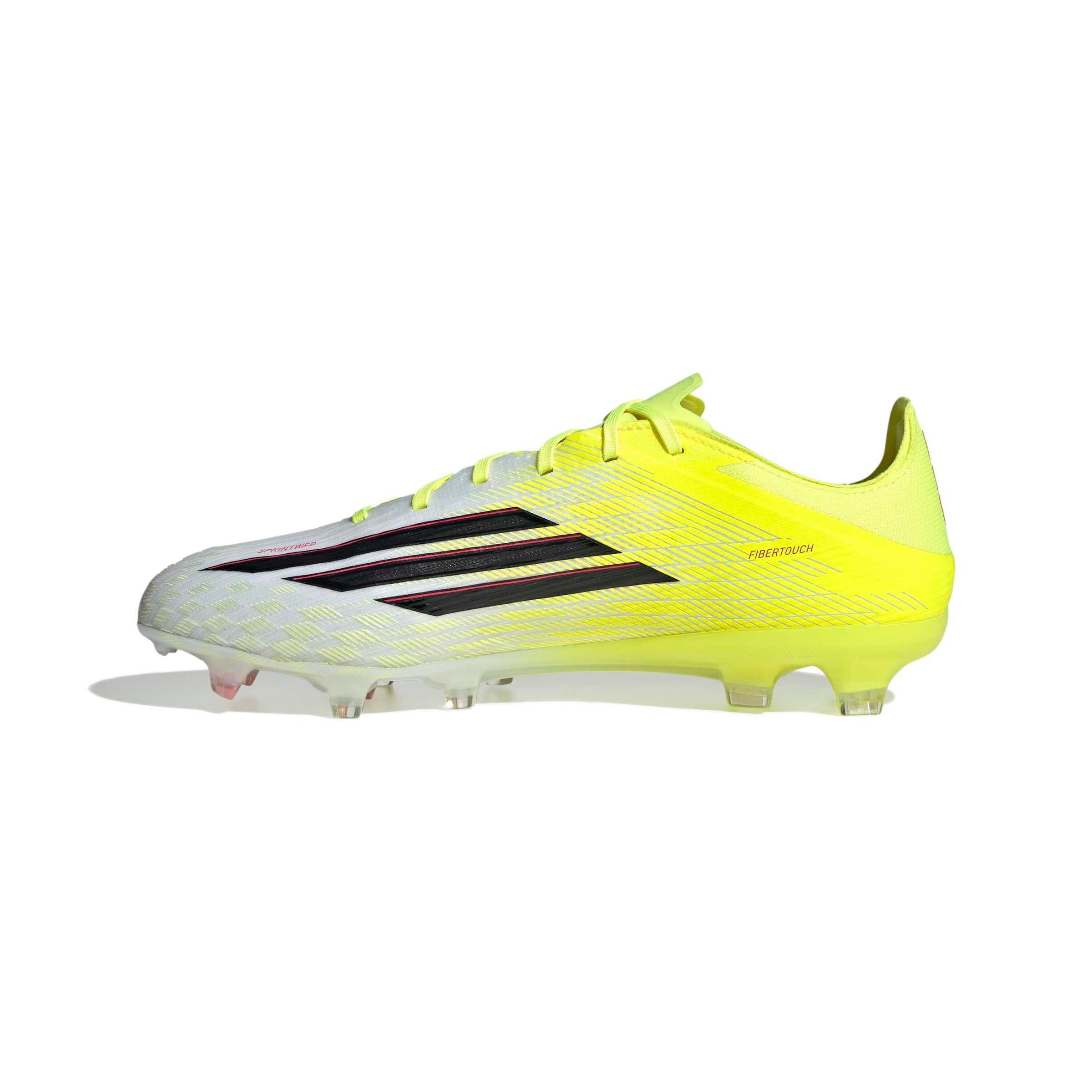 adidas F50 Pro FG "Solar Yellow" Men's Soccer Cleat - YELLOW/BLACK Thumbnail View 7
