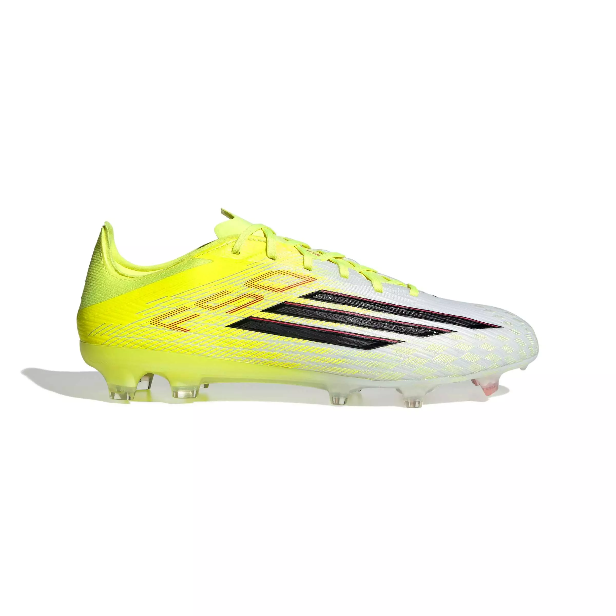 adidas F50 Pro FG "Solar Yellow" Men's Soccer Cleat - YELLOW/BLACK