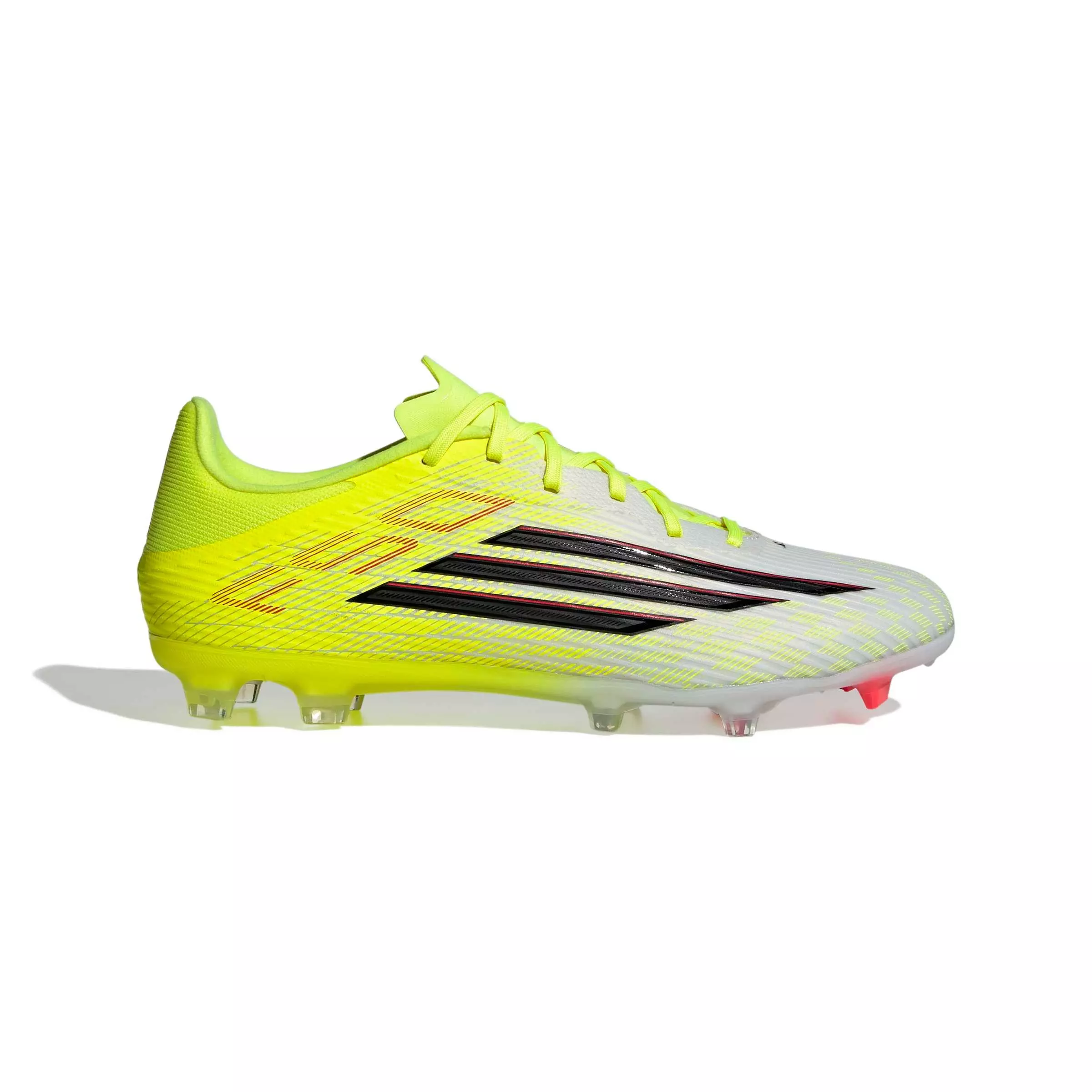 adidas F50 League FG "Solar Yellow" Men's Soccer Cleat - YELLOW/BLACK