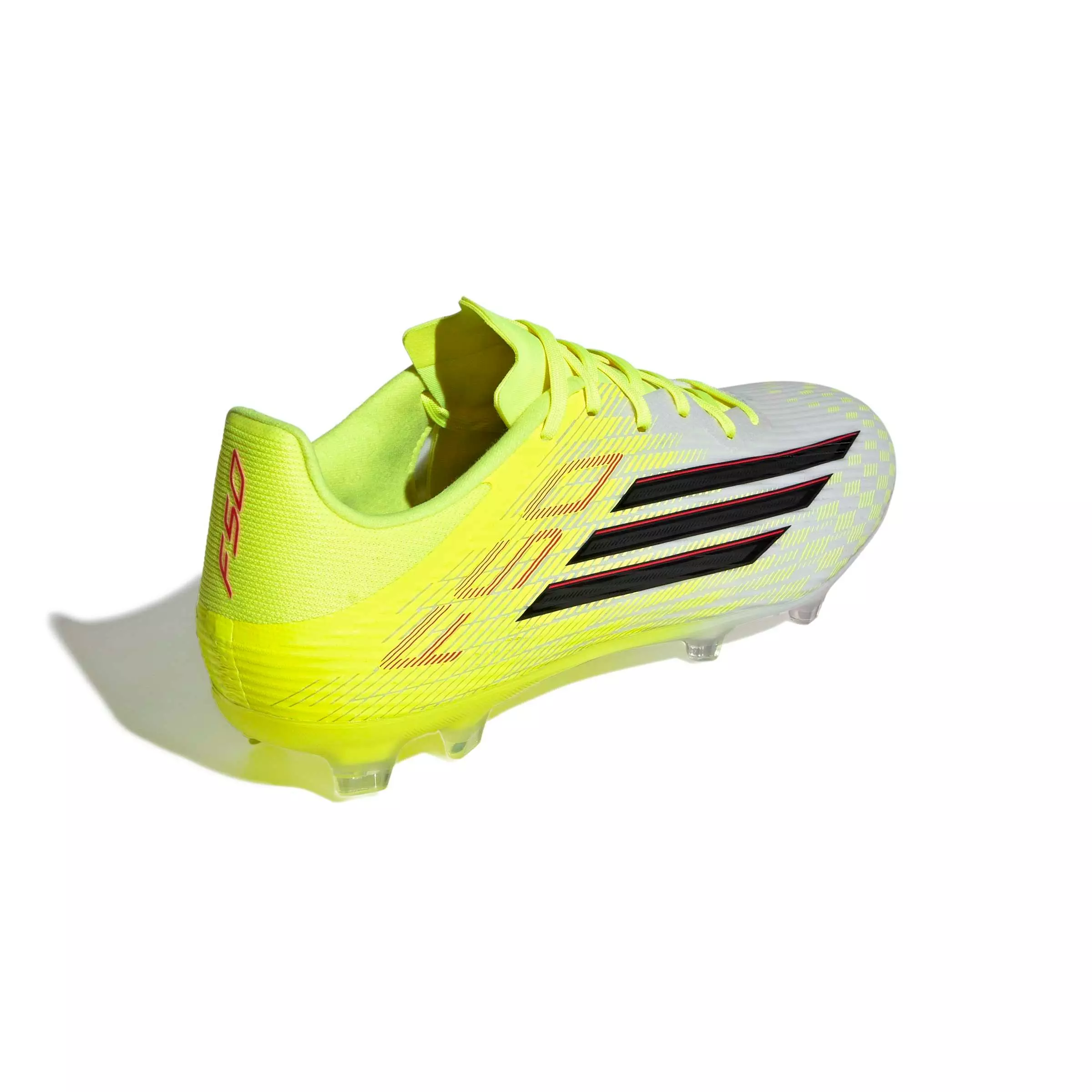 adidas F50 League FG "Solar Yellow" Men's Soccer Cleat - YELLOW/BLACK