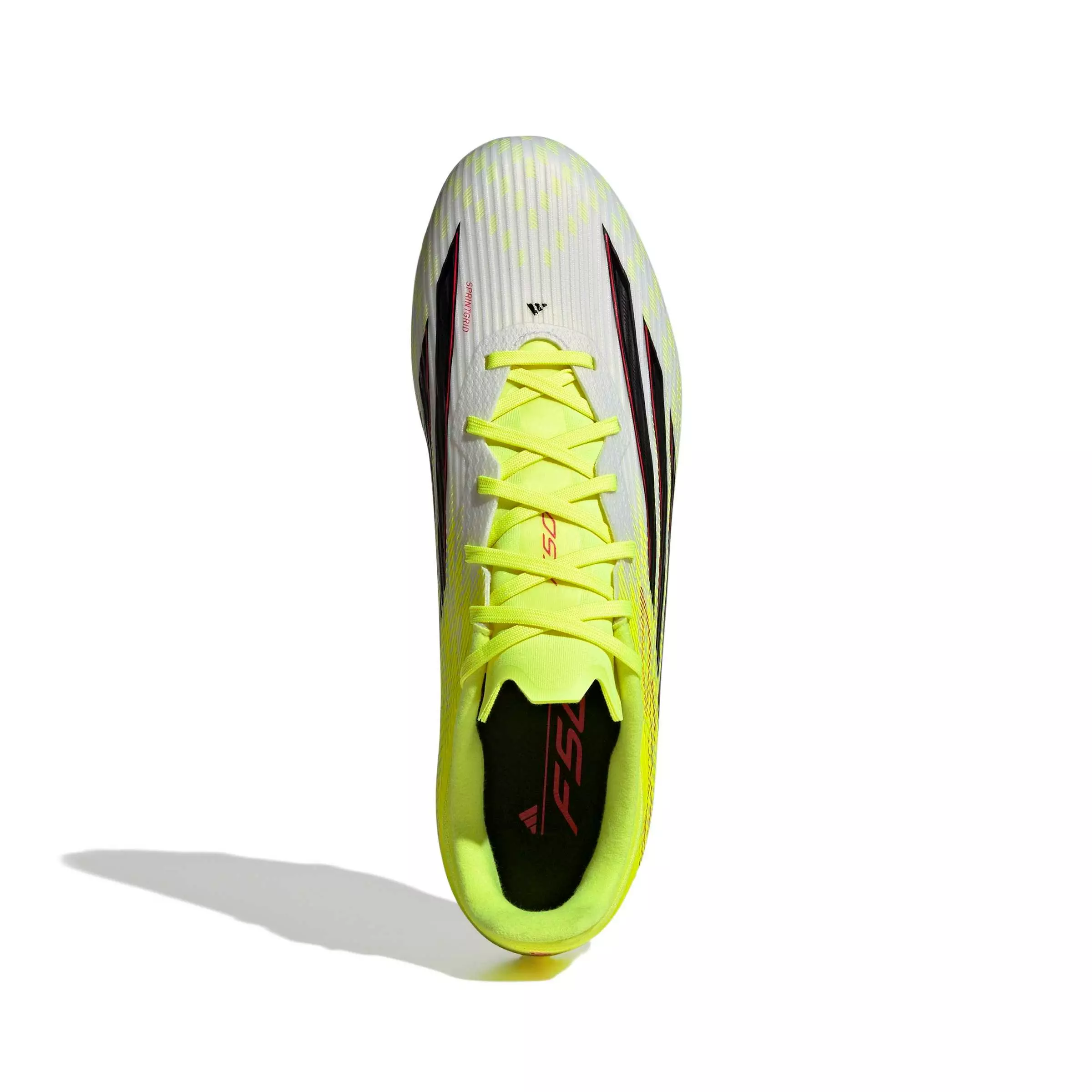 adidas F50 League FG "Solar Yellow" Men's Soccer Cleat - YELLOW/BLACK