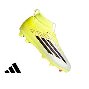 adidas F50 League FG "Solar Yellow" Grade School Kids' Soccer Cleat