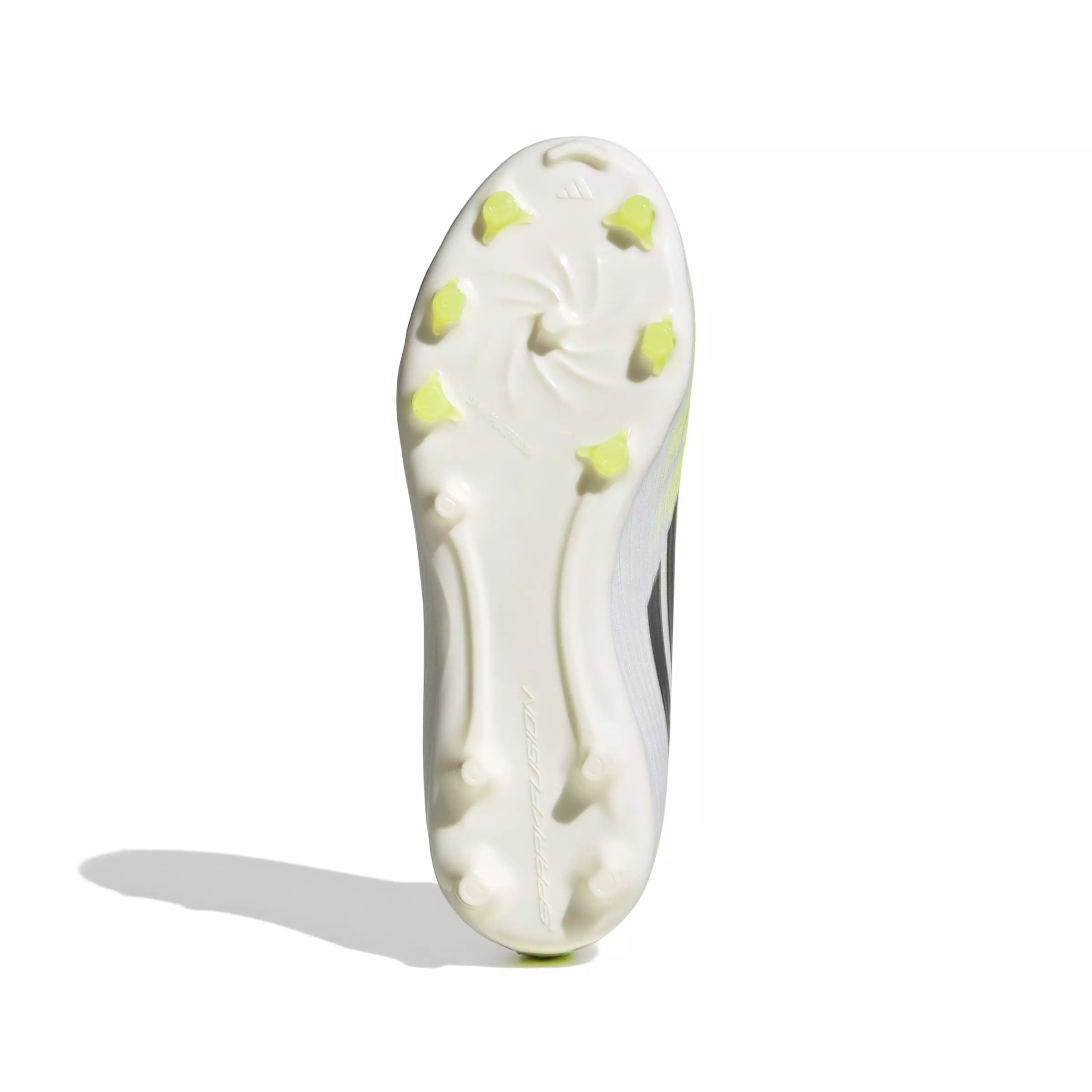 adidas F50 Sparkfusion League FG "Cloud White" Grade School Girls' Soccer Cleat - WHITE/YELLOW