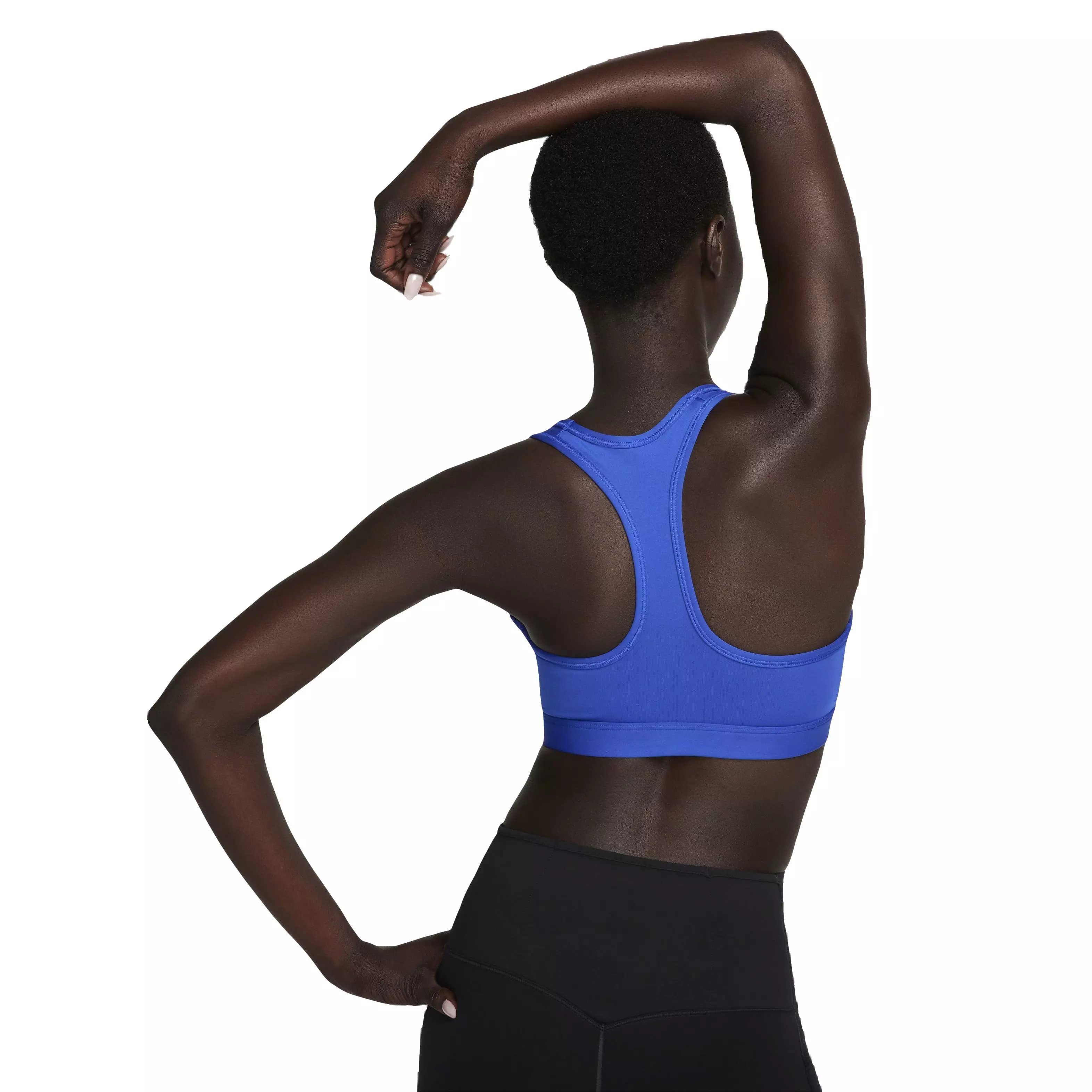 Nike Women's Swoosh Medium Support Padded Sports Bra - BLUE