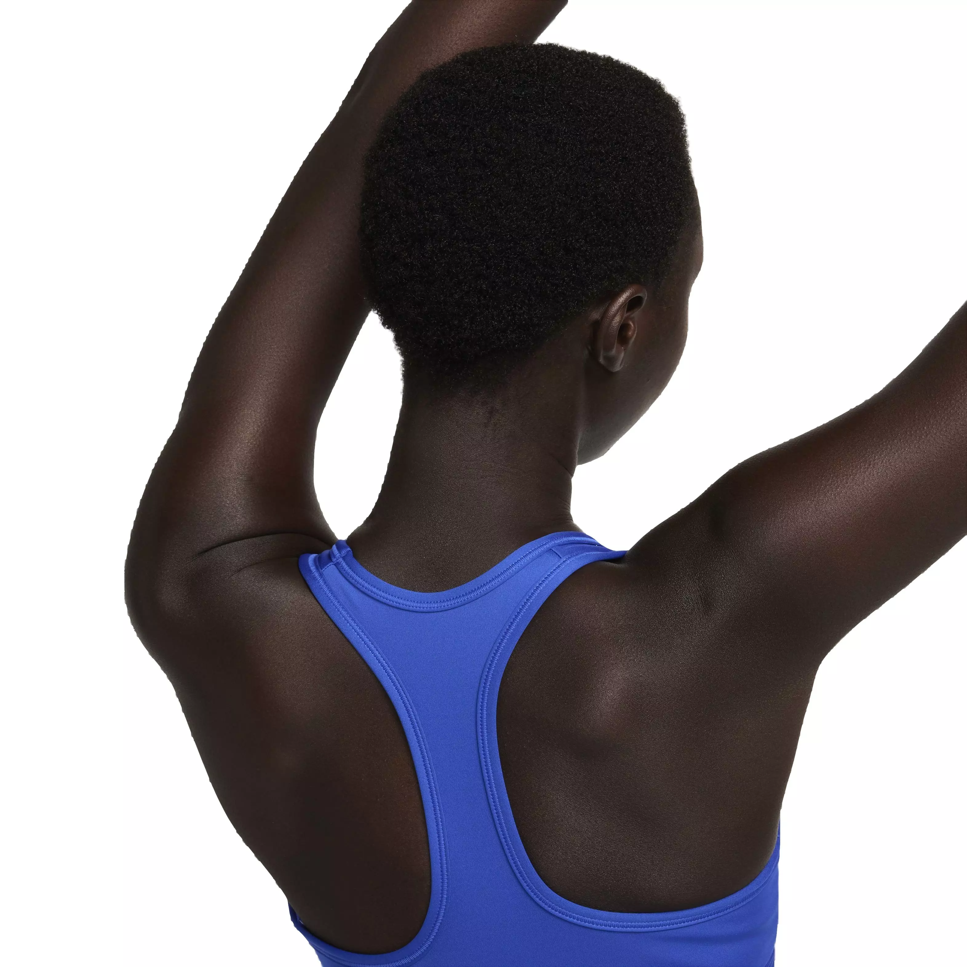 Nike Women's Swoosh Medium Support Padded Sports Bra - BLUE