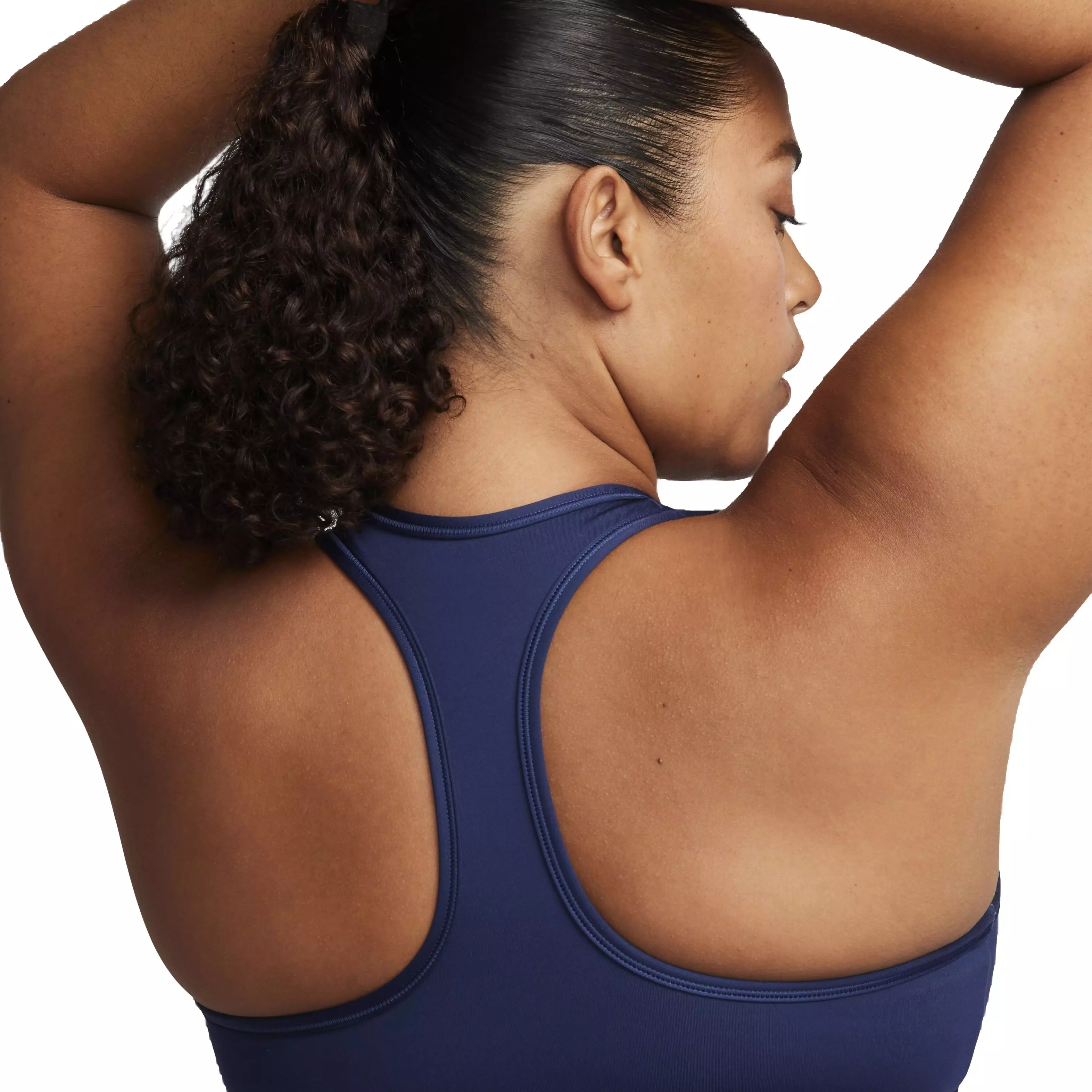 Nike Women's Swoosh Medium Support Padded Sports Bra - NAVY