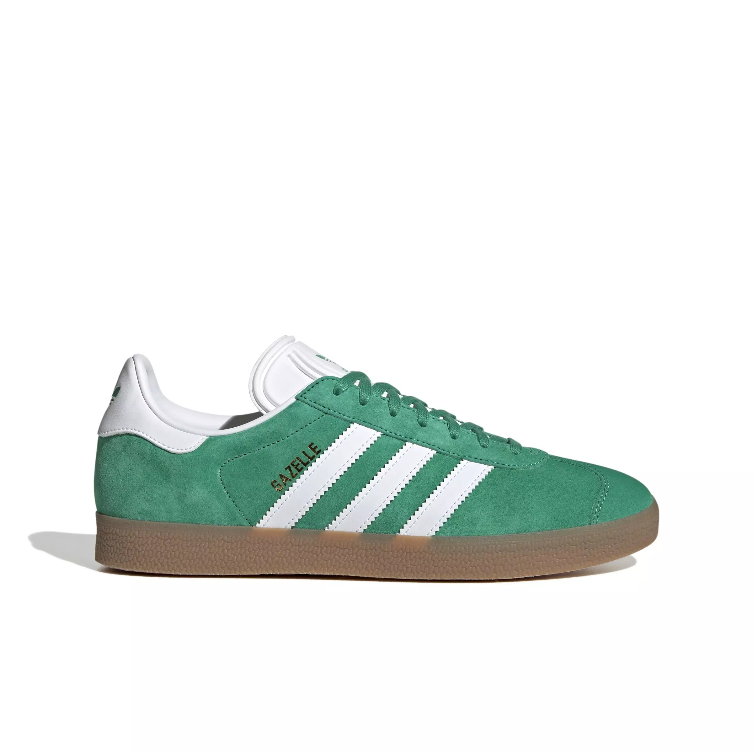 adidas Originals Gazelle "Cou Green/Ftwr White/Gum 4" Men's Shoe - GREEN/WHITE/GUM 4