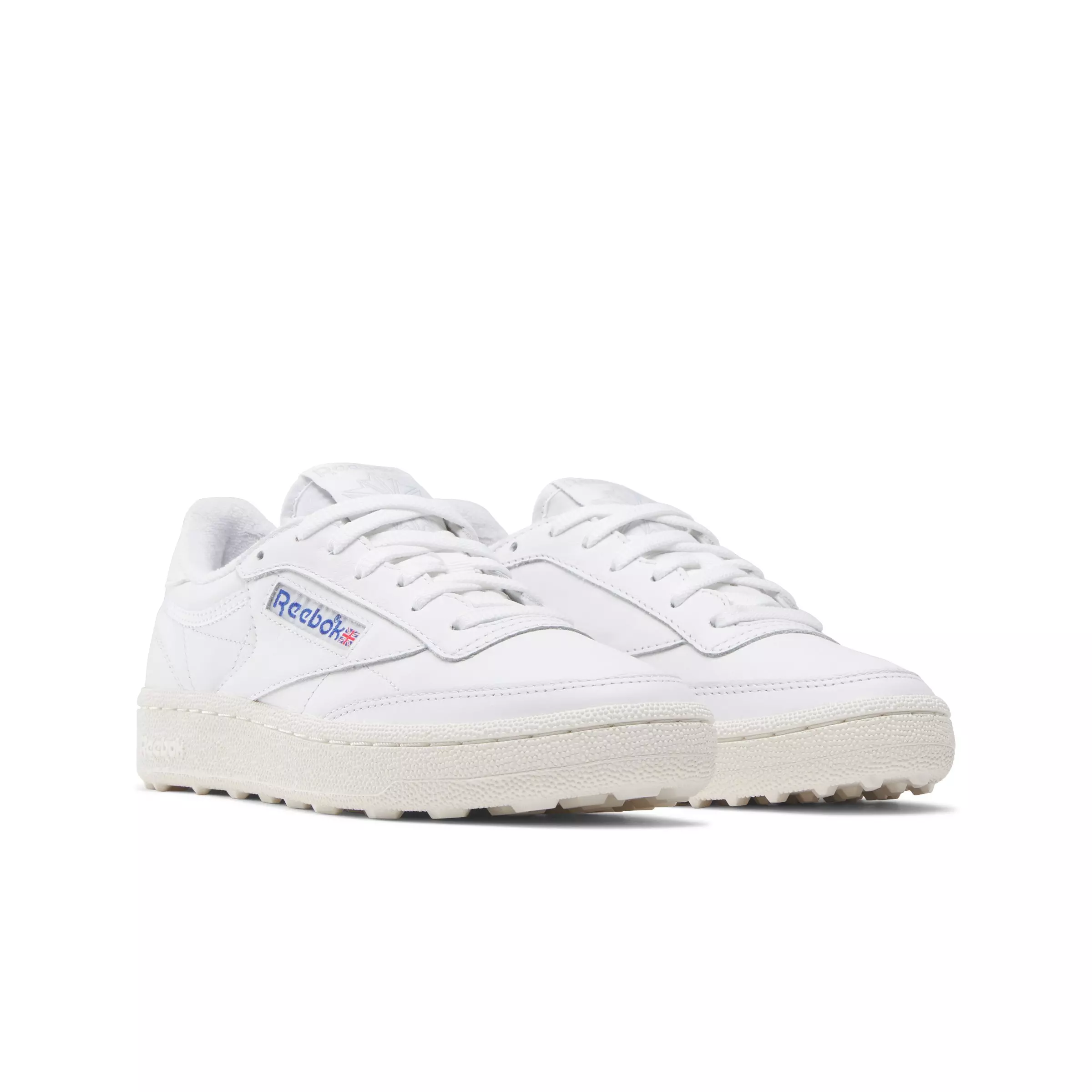 Reebok Club C "Ftwr White/Chalk/Grey 1" Women's Golf Shoe - WHITE/CHALK/GREY