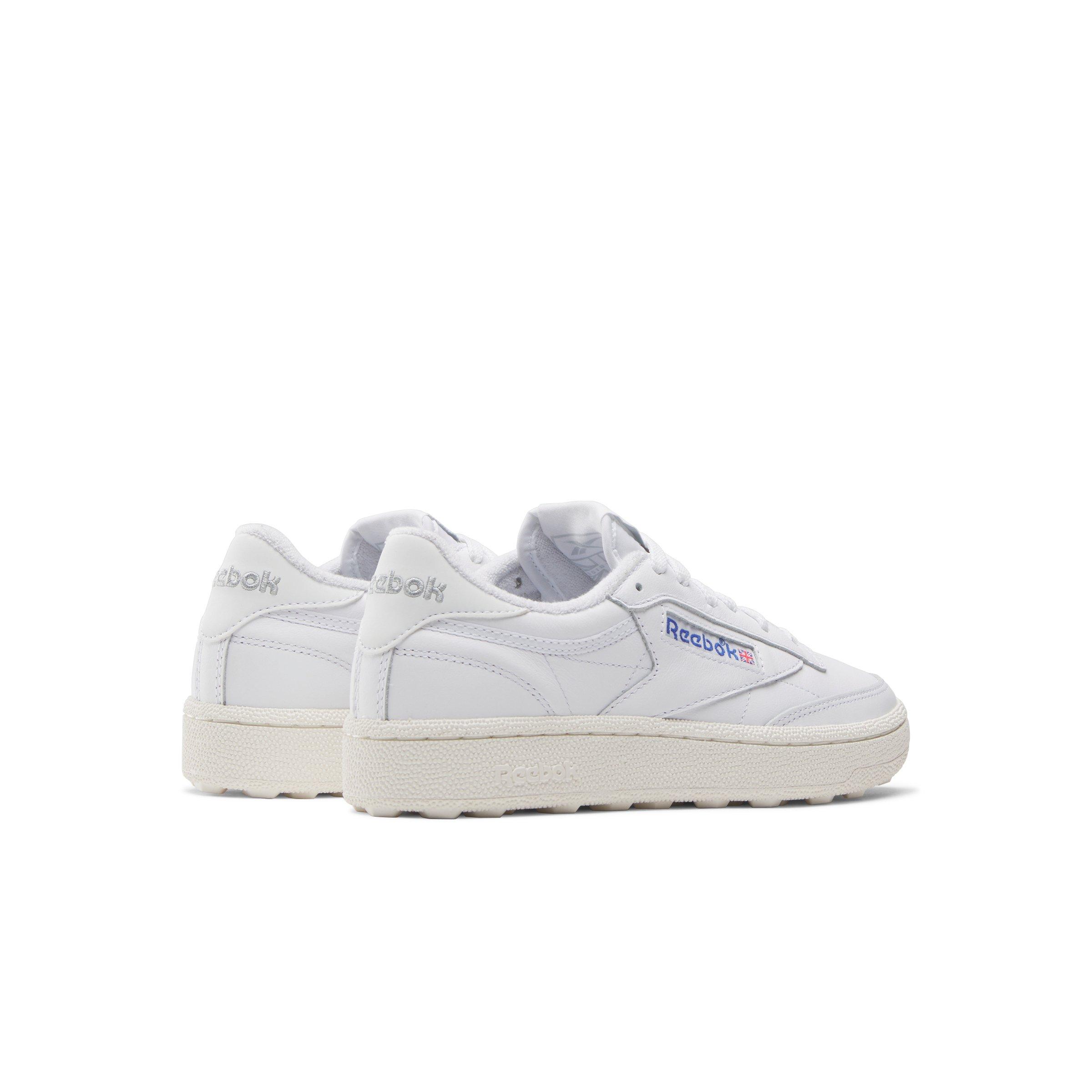 Reebok Club C "Ftwr White/Chalk/Grey 1" Women's Golf Shoe - WHITE/CHALK/GREY Thumbnail View 3