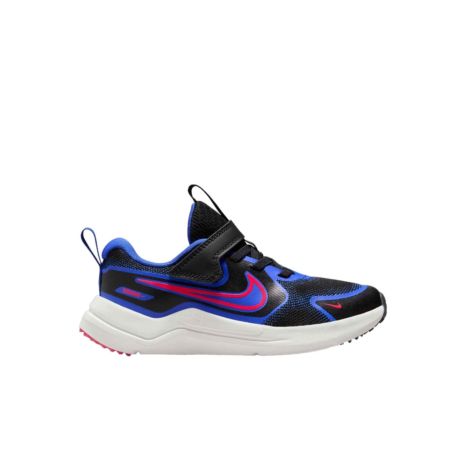 Nike Cosmic Runner "Black/Hyper Royal/Summit White/Bright Crimson" Preschool Boys' Running Shoe - BLACK/ROYAL/WHITE/RED Thumbnail View 1