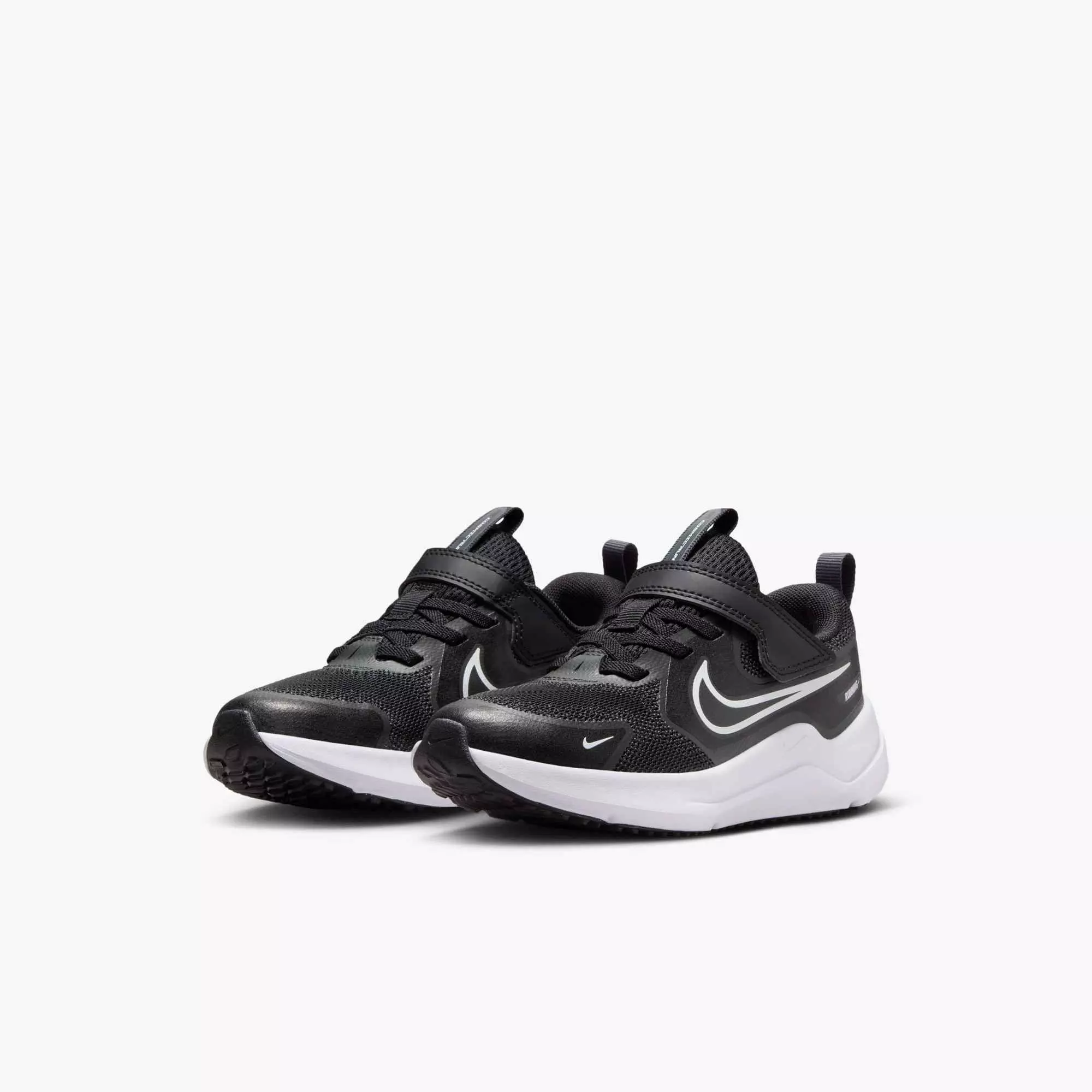 Nike Cosmic Runner "Black/Anthracite/White" Preschool Boys' Running Shoe - BLACK/DK GREY/WHITE