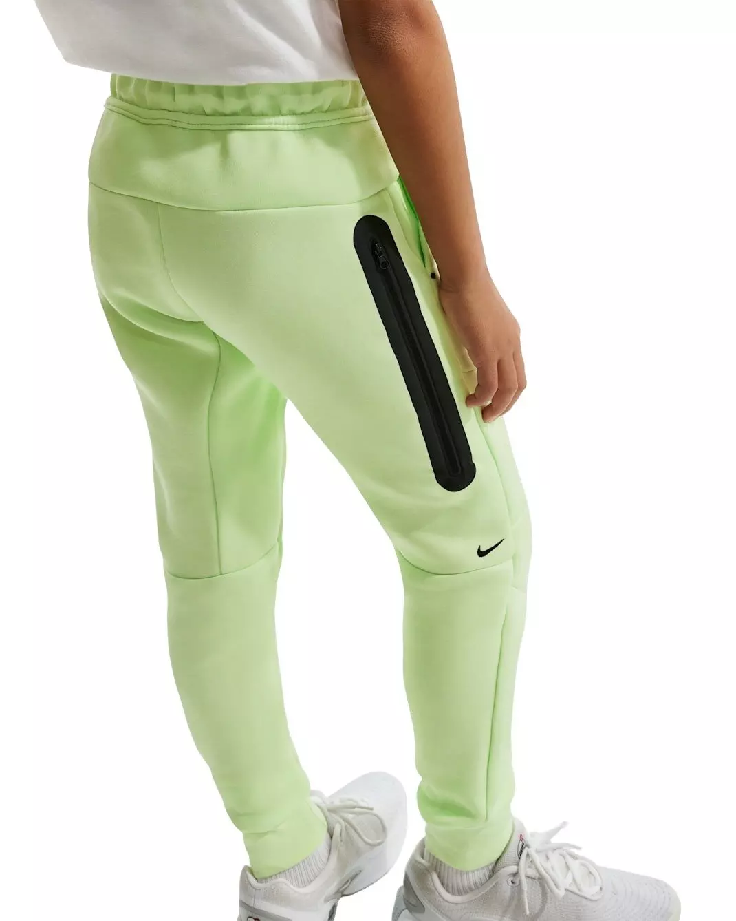 Nike Big Kids' Sportswear Tech Fleece Joggers - Lime Green - LIME GREEN