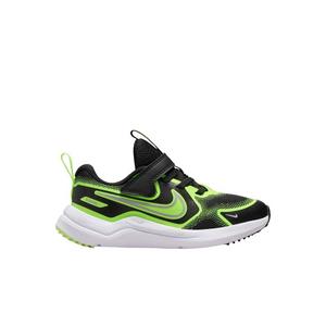Nike Cosmic Runner "Black/Volt/Wolf Grey" Preschool Boys' Running Shoe