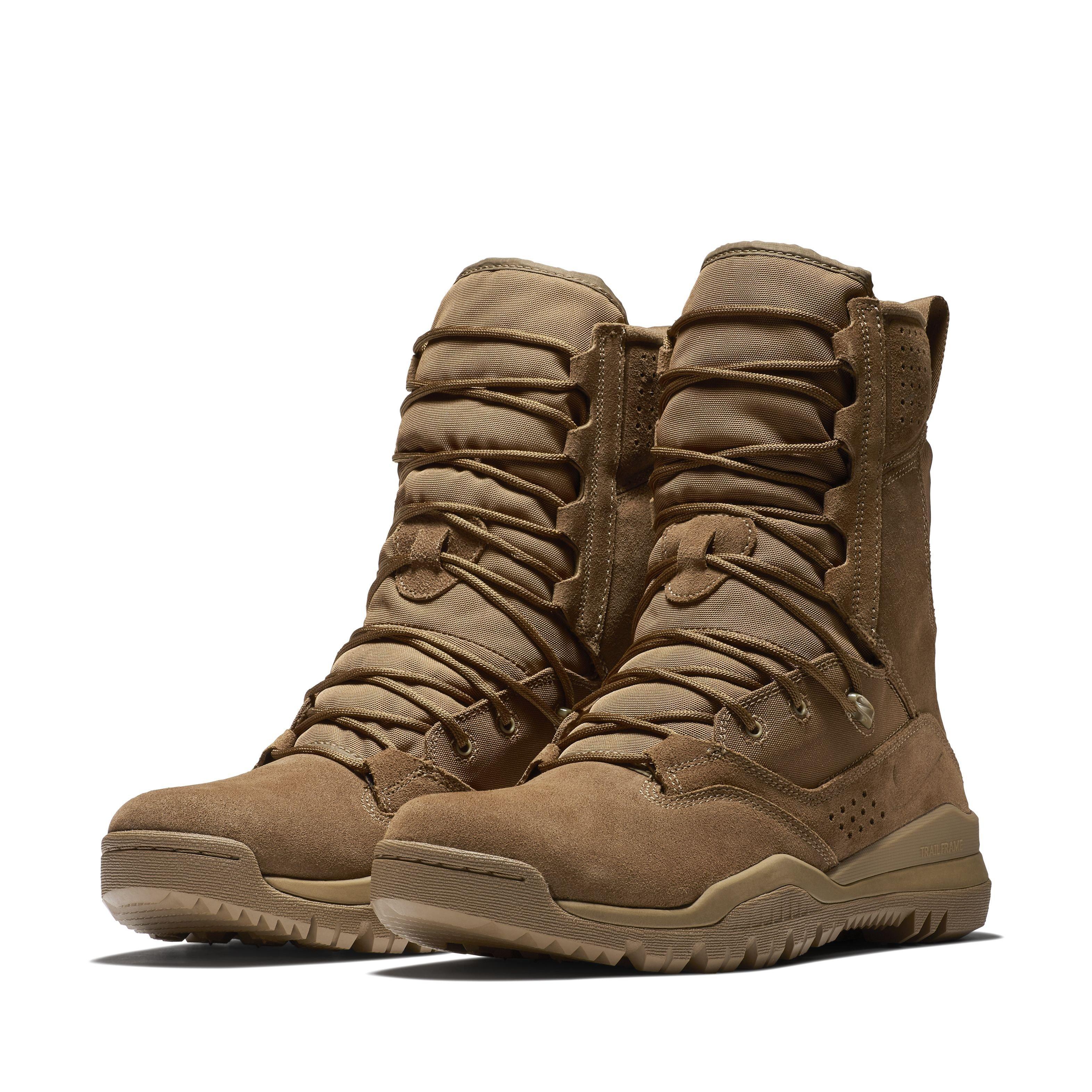 Nike SFB Field 2 8" "Brown" Men's Leather Boot - BROWN Thumbnail View 3