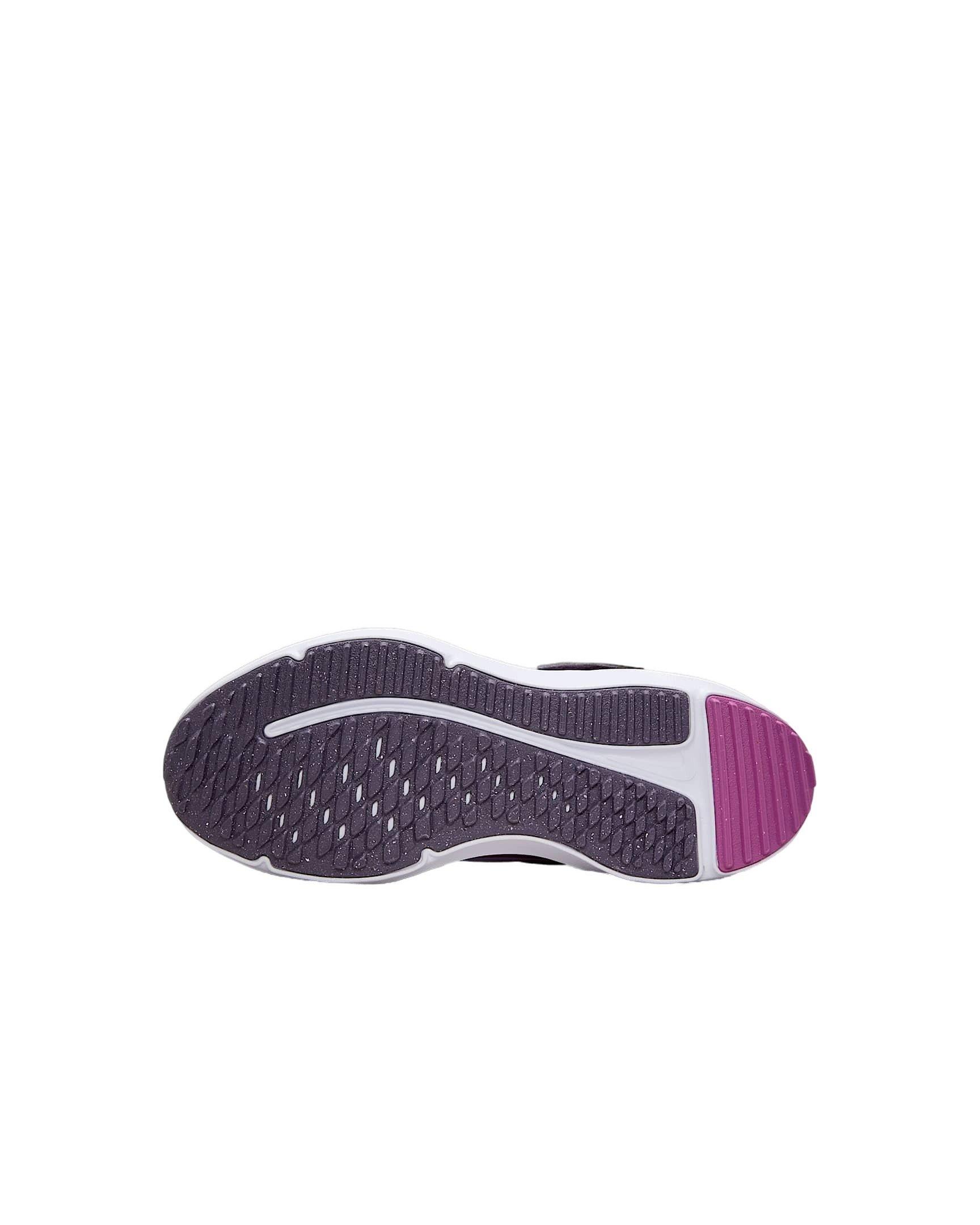 Nike Cosmic Runner "Dark Raisin/Hydrangeas/White/Hot Fuchsia" Preschool Boys' Running Shoe - PURPLE Thumbnail View 8