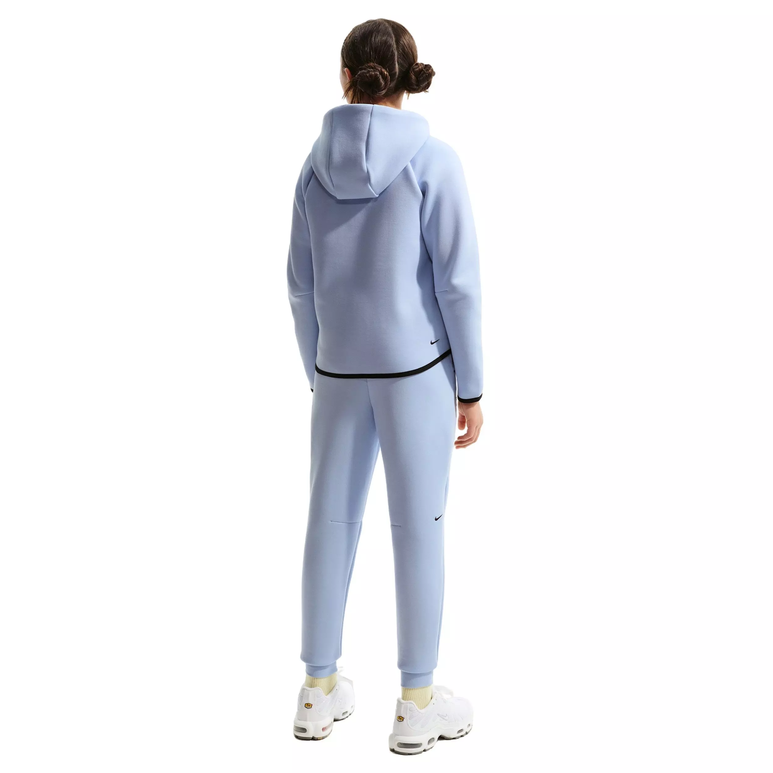 Nike Big Girls' Sportswear Tech Fleece PD Joggers -Grey - GREY