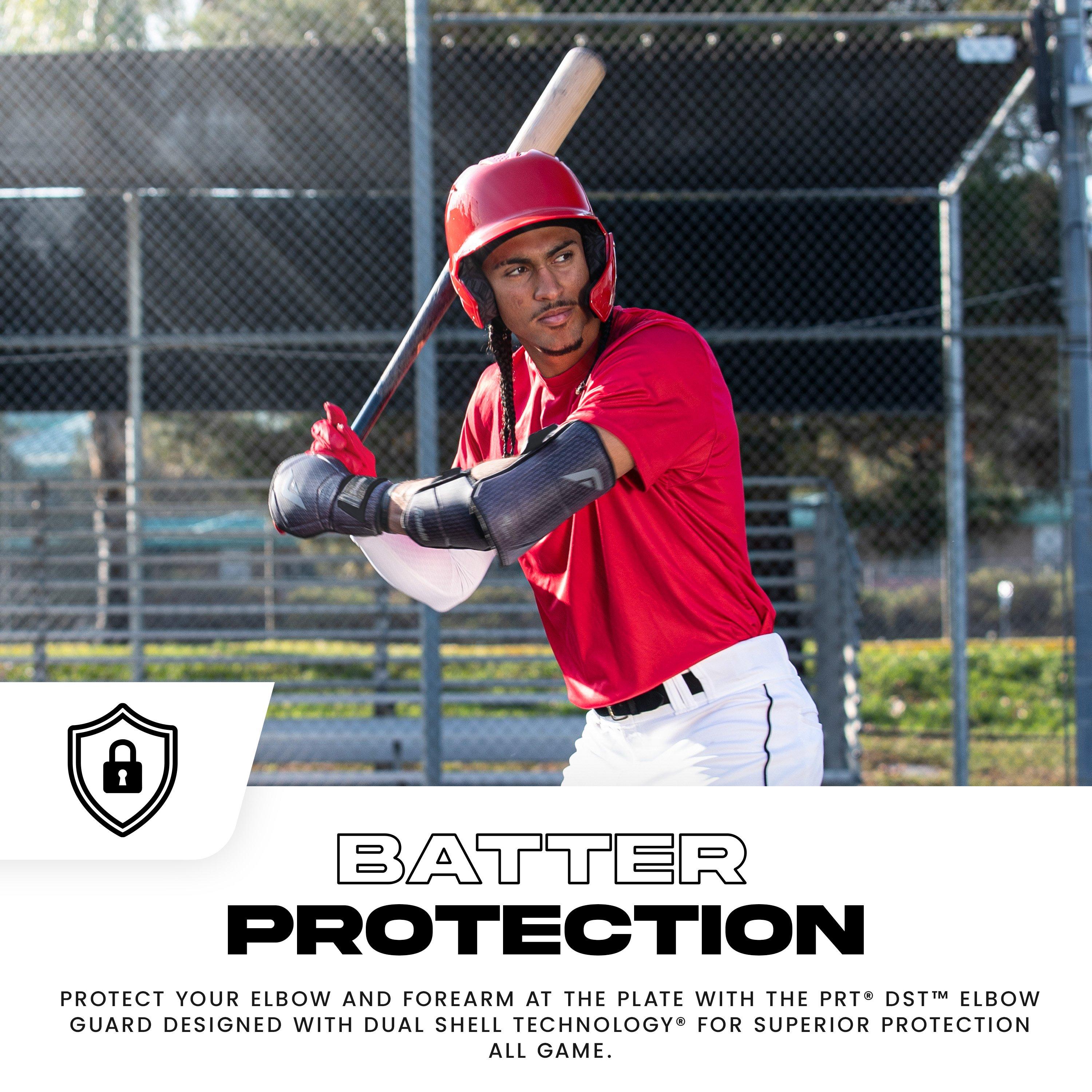 Franklin Baseball PRT DST Protective Elbow Guard - BLACK Thumbnail View 4
