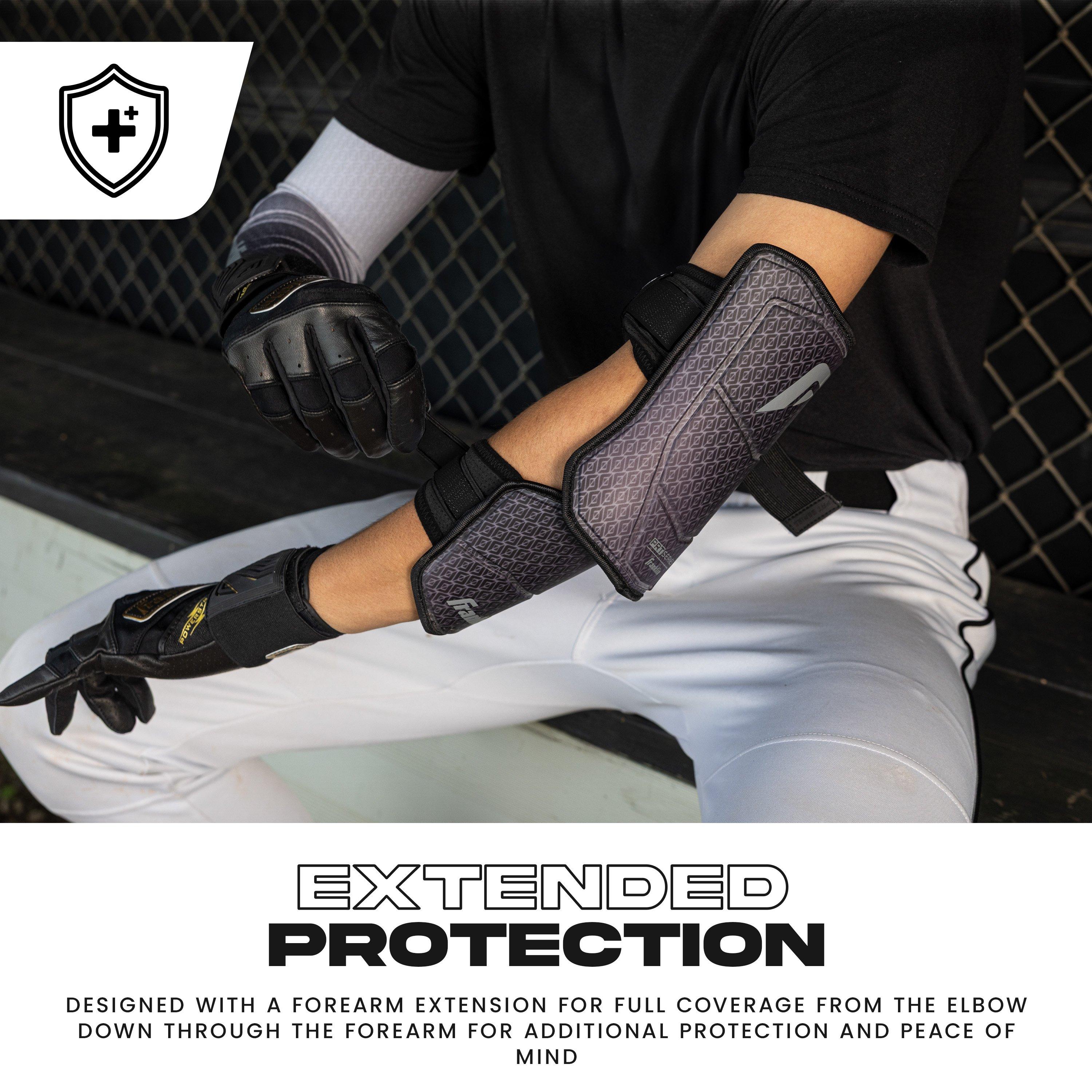 Franklin Baseball PRT DST Protective Elbow Guard - BLACK Thumbnail View 8