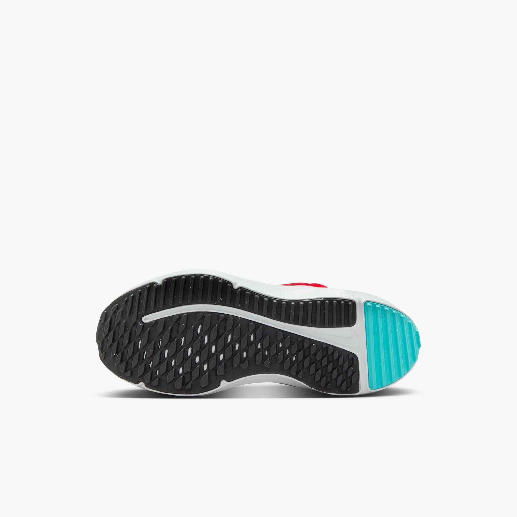 Nike Cosmic Runner "Bright Crimson/Pure Platinum/Black/Dusty Cactus" Preschool Boys' Running Shoe - CRIMSON/WHITE/TURQUOISE Thumbnail View 8