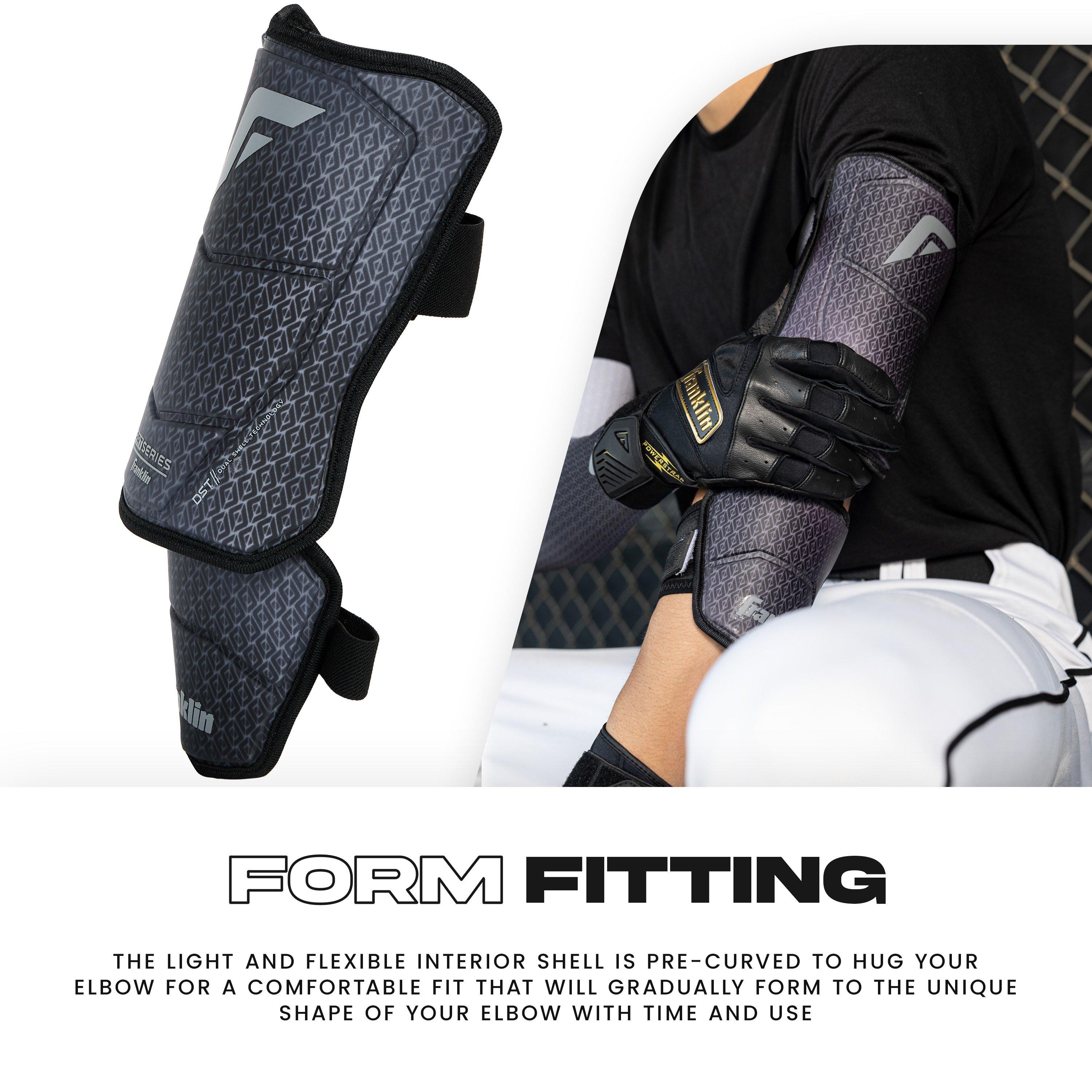 Franklin Youth Baseball PRT DST Protective Elbow Guard - BLACK Thumbnail View 7