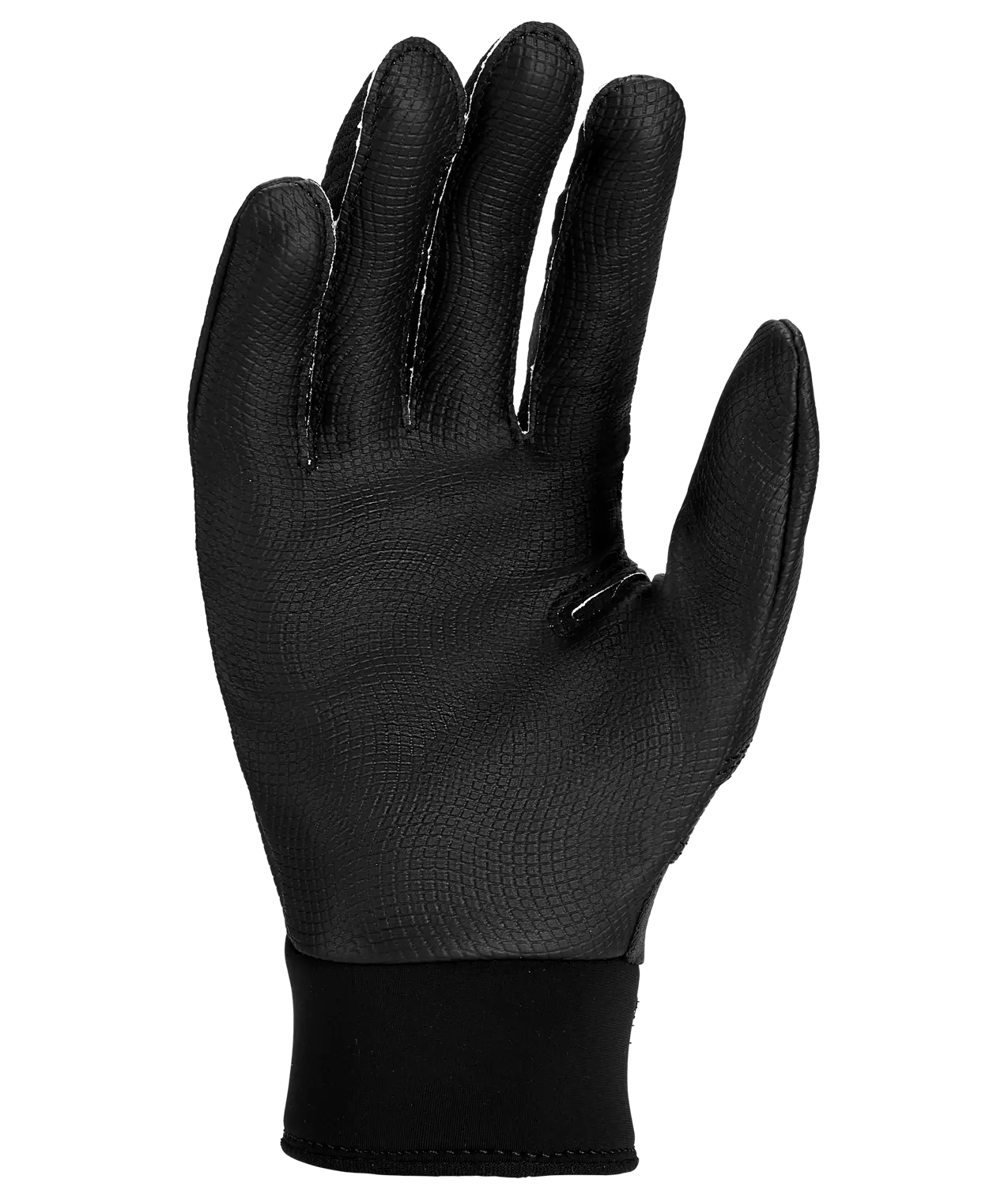 Nike Youth Alpha 2.0 Baseball Batting Gloves-Black - BLACK/SILVER