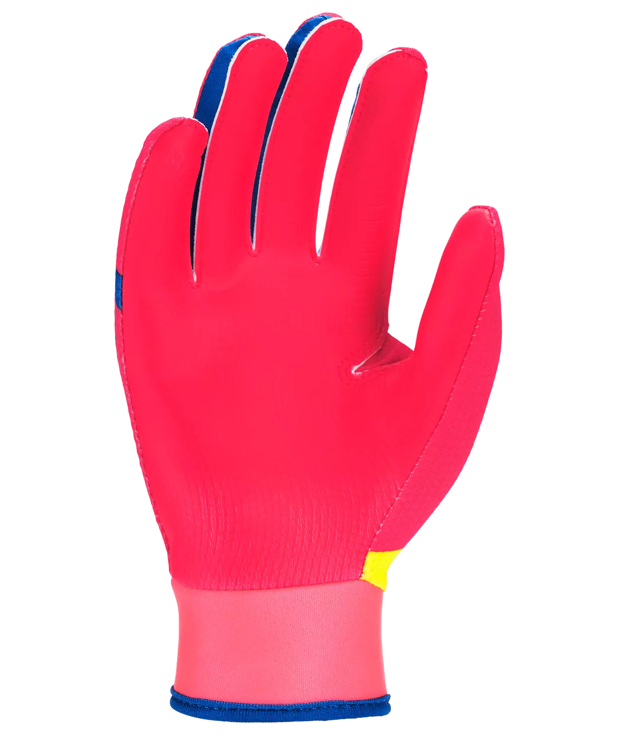 Nike Youth Alpha 2.0 T-Ball Batting Gloves-Red/Blue/Yellow - RED/BLUE/YELLOW