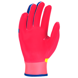 Nike Youth Alpha 2.0 T-Ball Batting Gloves-Red/Blue/Yellow