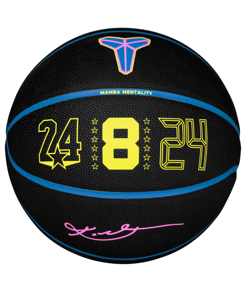 Nike Kobe All-Court Numbers Basketball - Black/Blue - BLACK/BLUE Thumbnail View 1