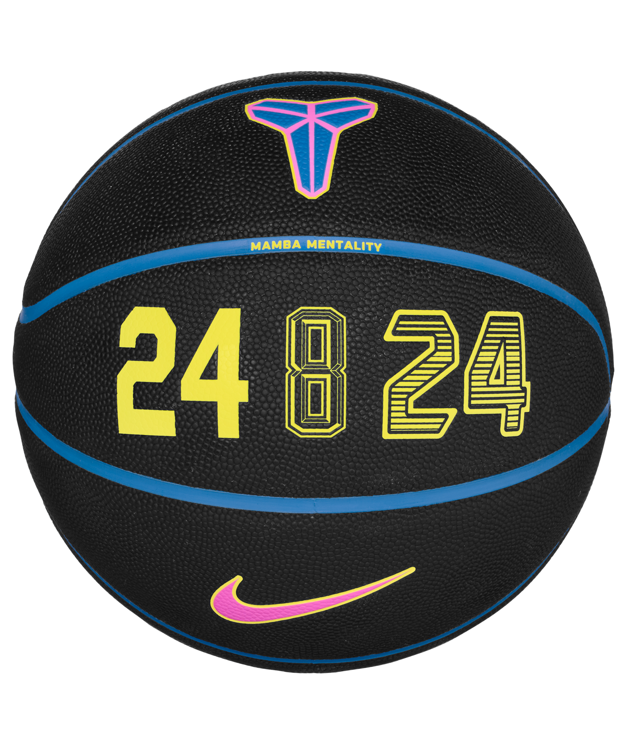 Nike Kobe All-Court Numbers Basketball - Black/Blue - BLACK/BLUE Thumbnail View 2