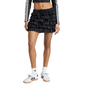adidas Originals Women's Lace Ruffle Mini Skirt