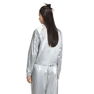 adidas Women's Track Top - Metallic Silver