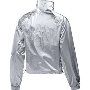 adidas Women's Track Top - Metallic Silver