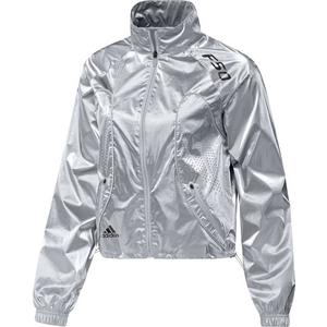 adidas Women's Track Top - Metallic Silver