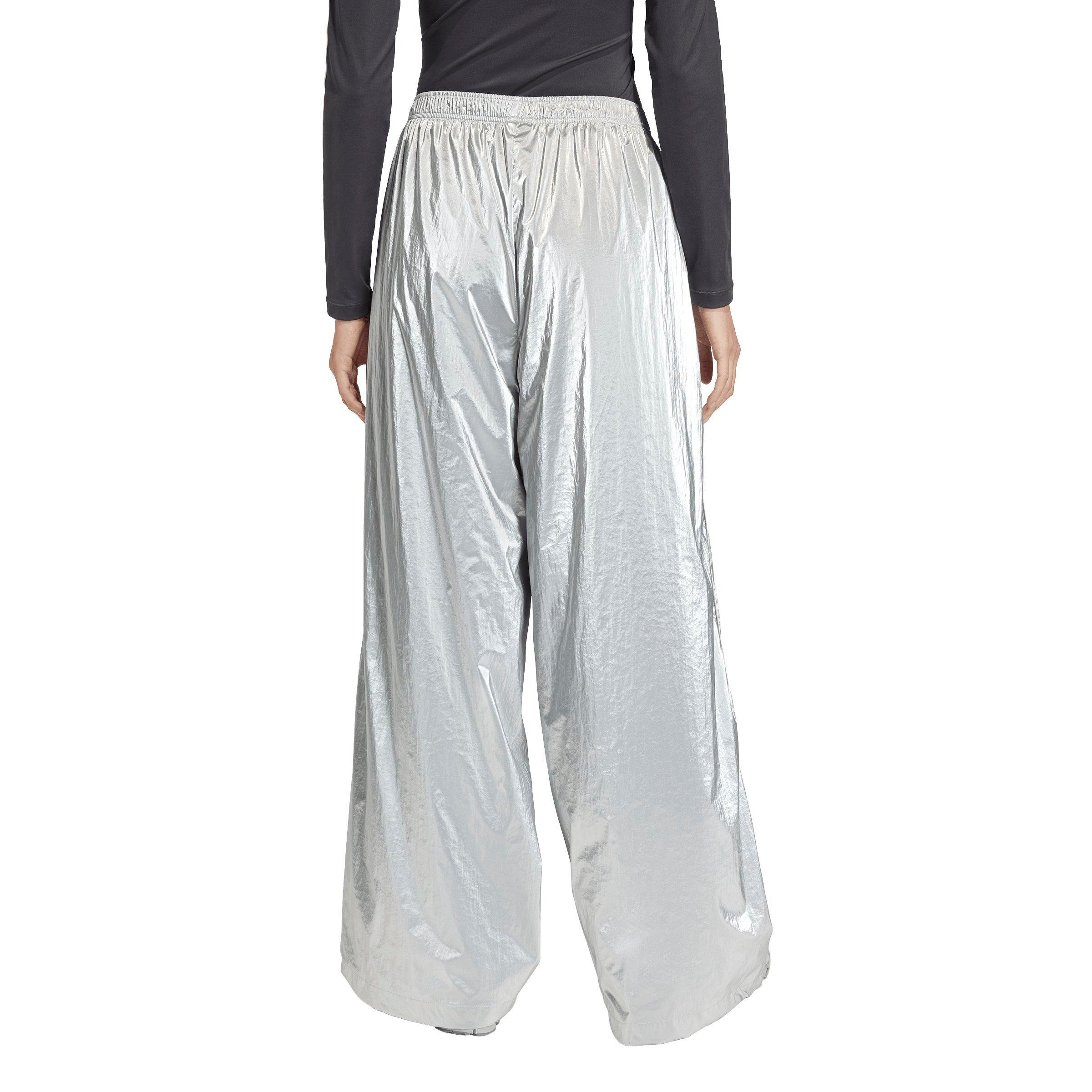 adidas Women's Trackpants - Metallic Silver - SILVER Thumbnail View 2
