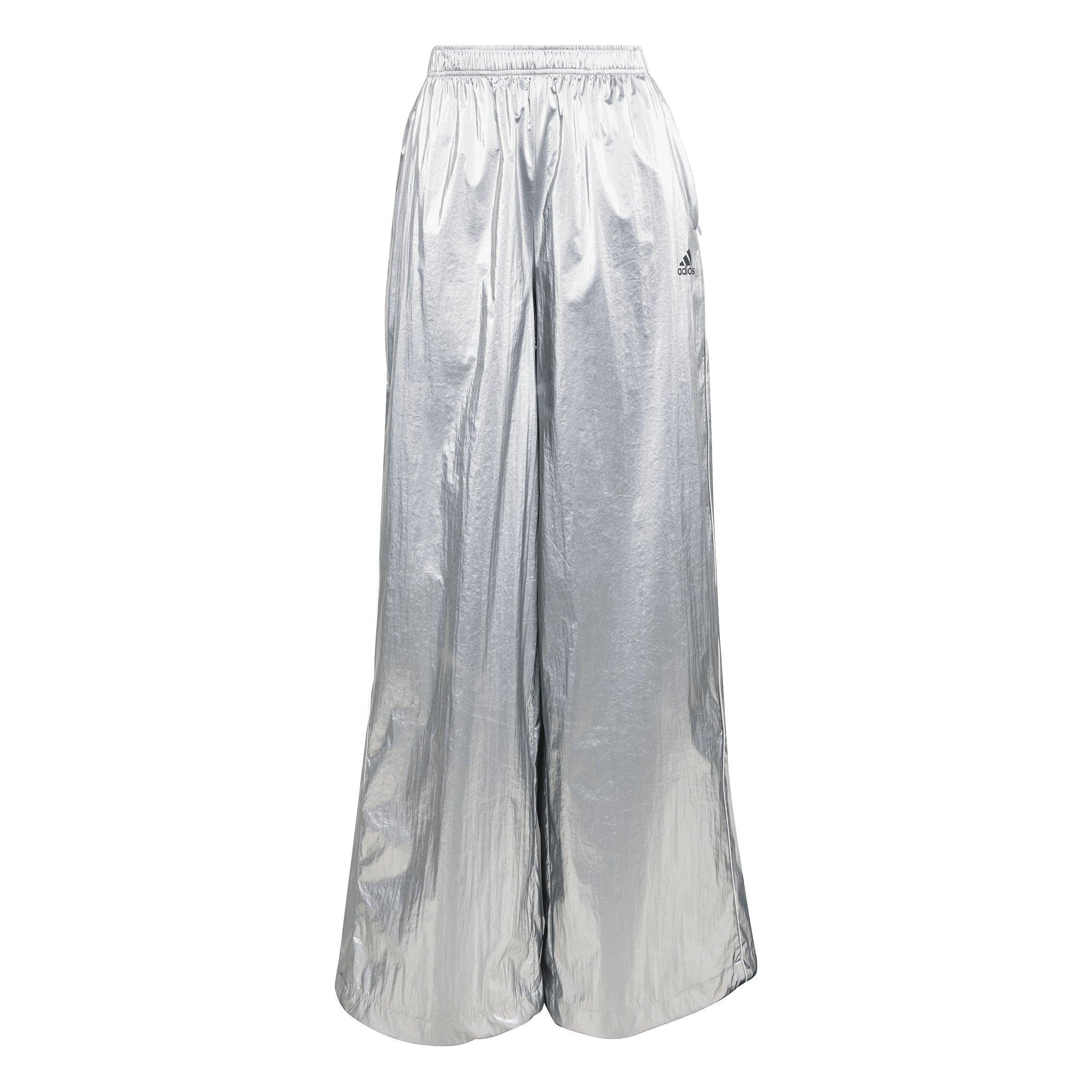 adidas Women's Trackpants - Metallic Silver - SILVER Thumbnail View 6