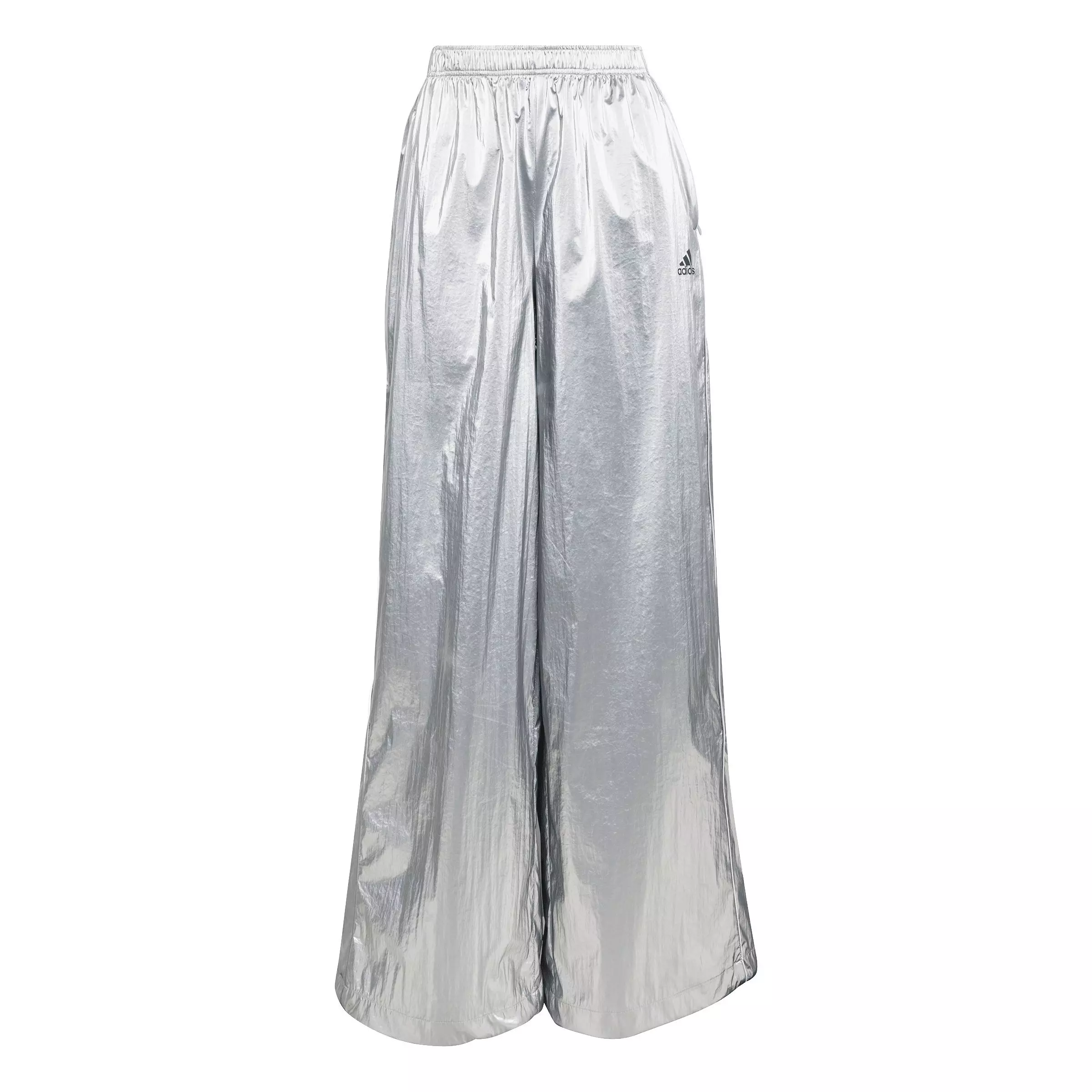 adidas Women's Trackpants - Metallic Silver - SILVER