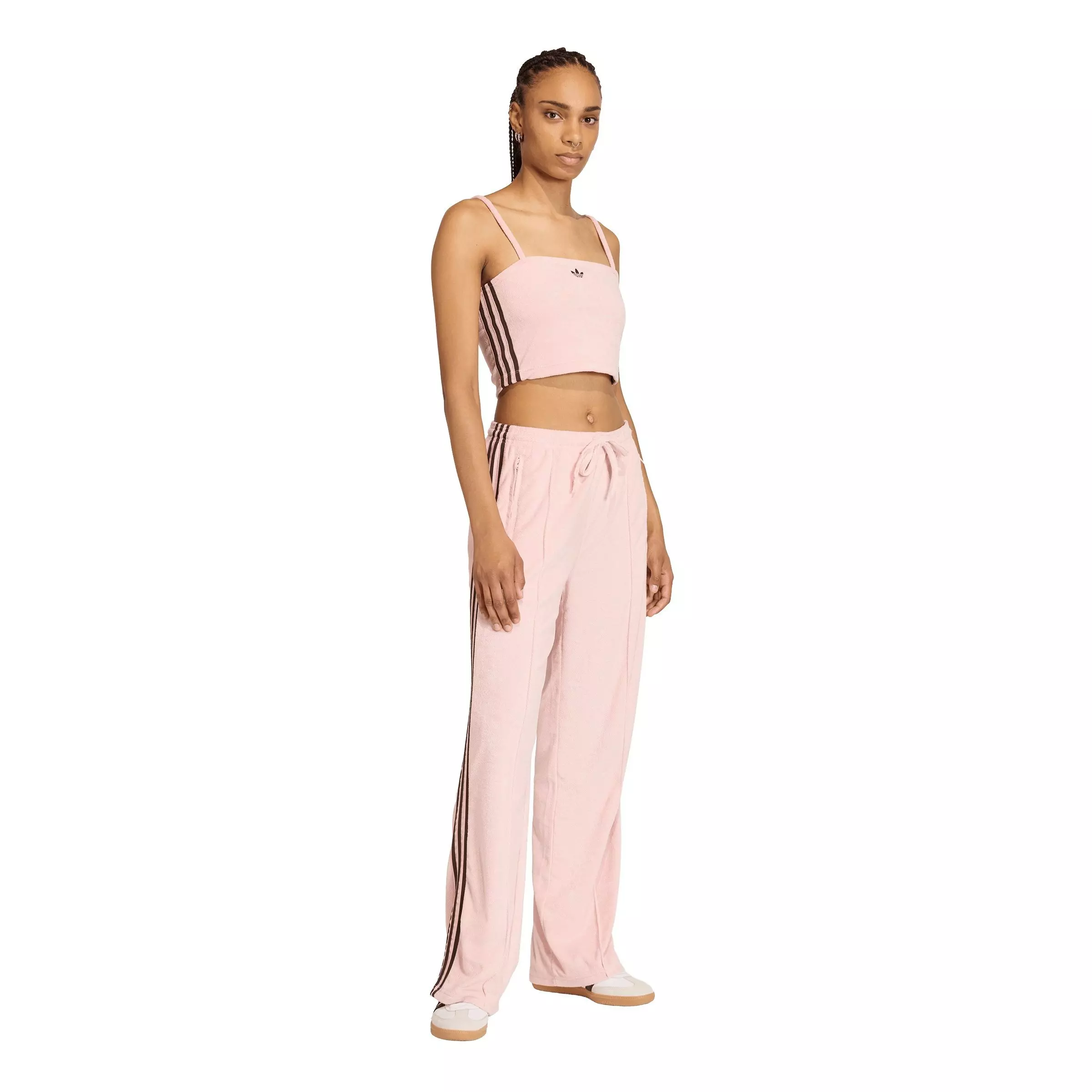 adidas Originals Women's Terry Towel Tank Top - PINK