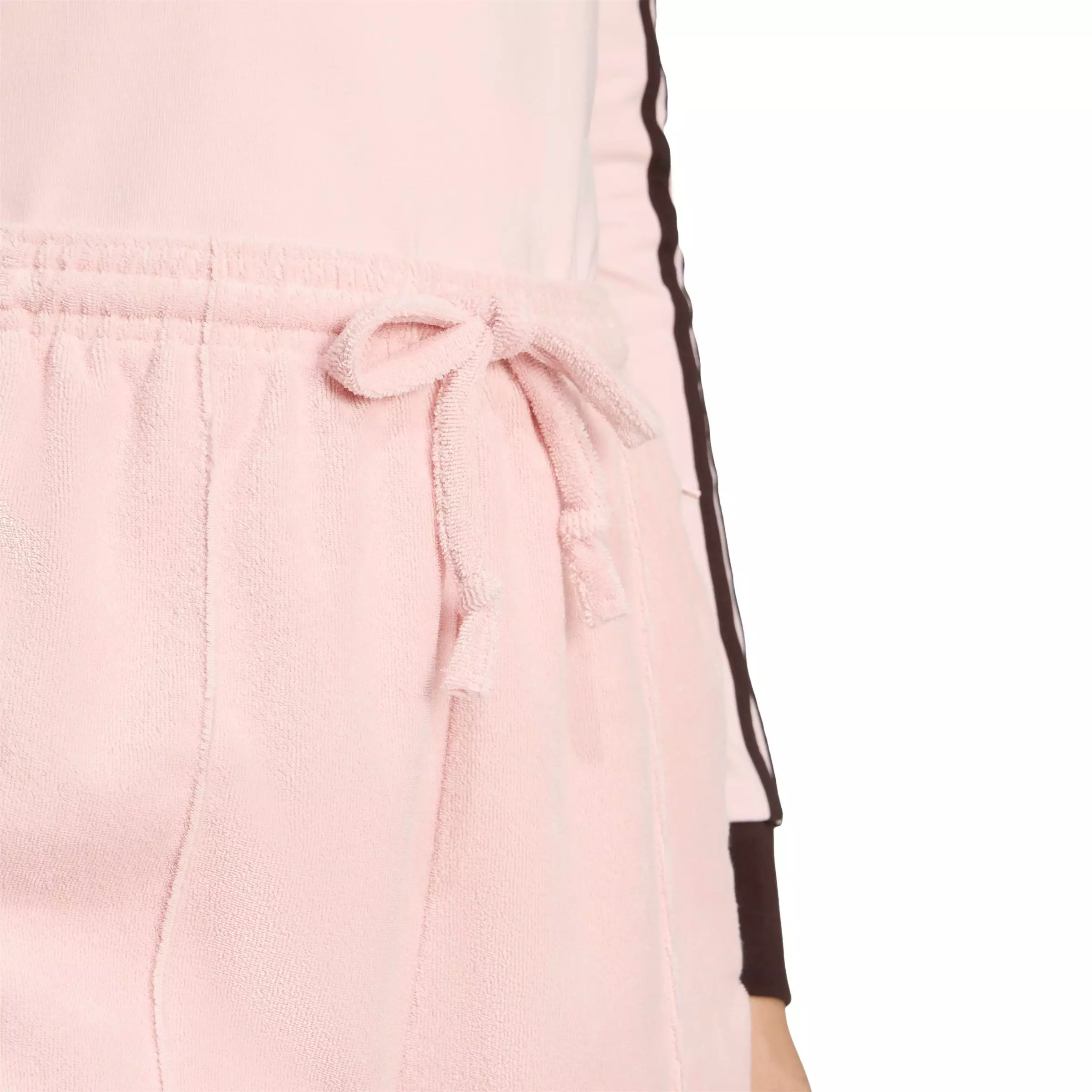adidas Originals Women's Terry Towel Firebird Shorts - PINK