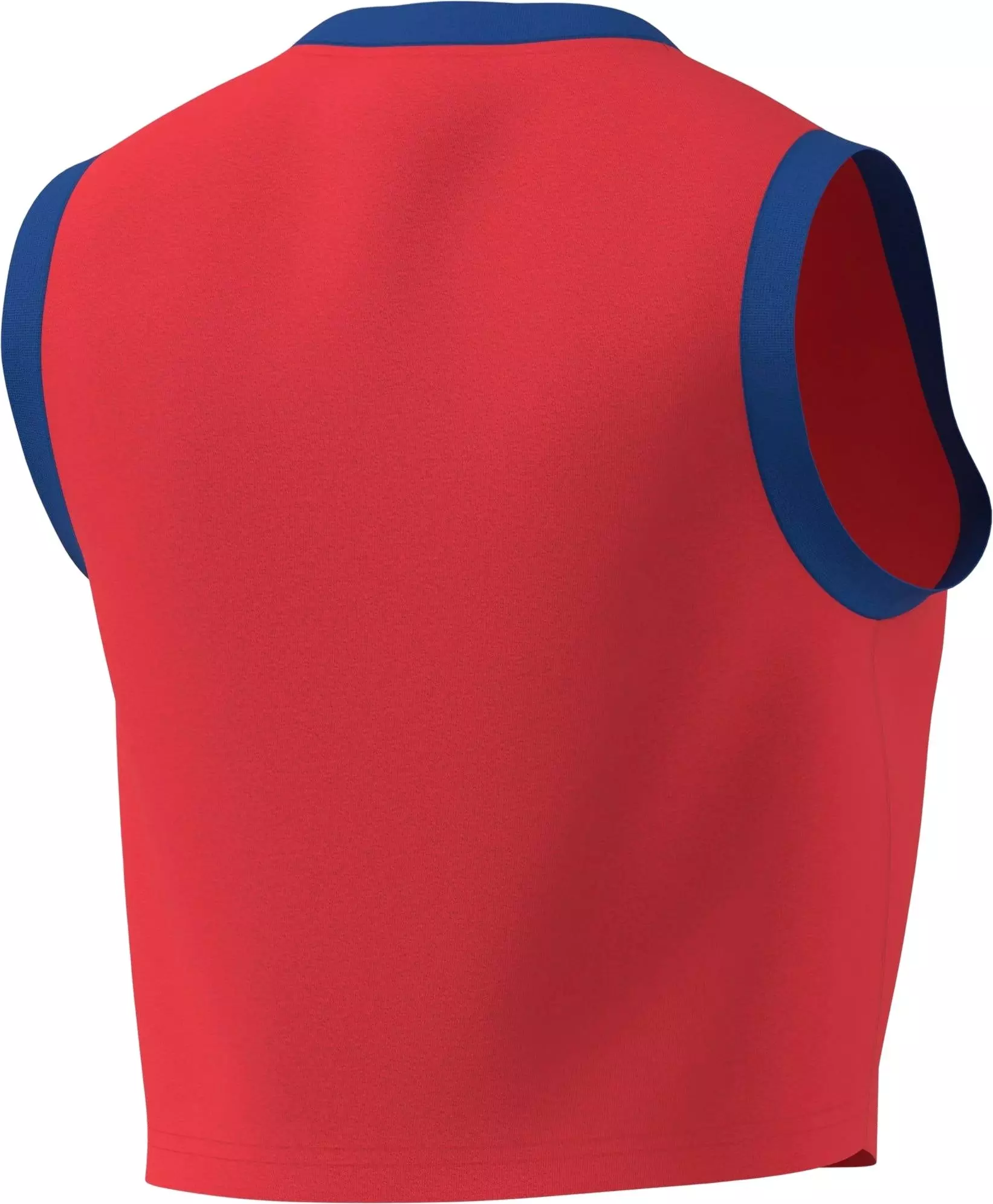 adidas Originals Women's Linear Tank - RED/BLUE