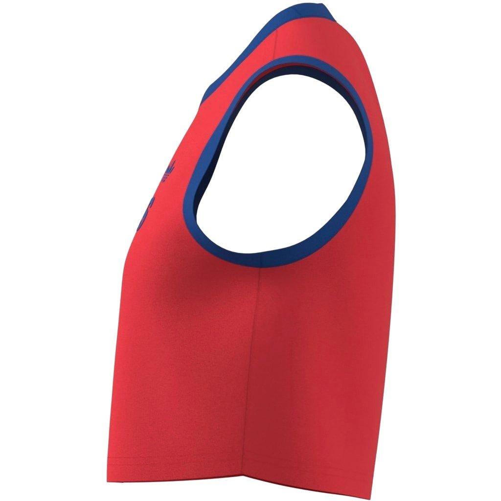 adidas Originals Women's Linear Tank - RED/BLUE Thumbnail View 6