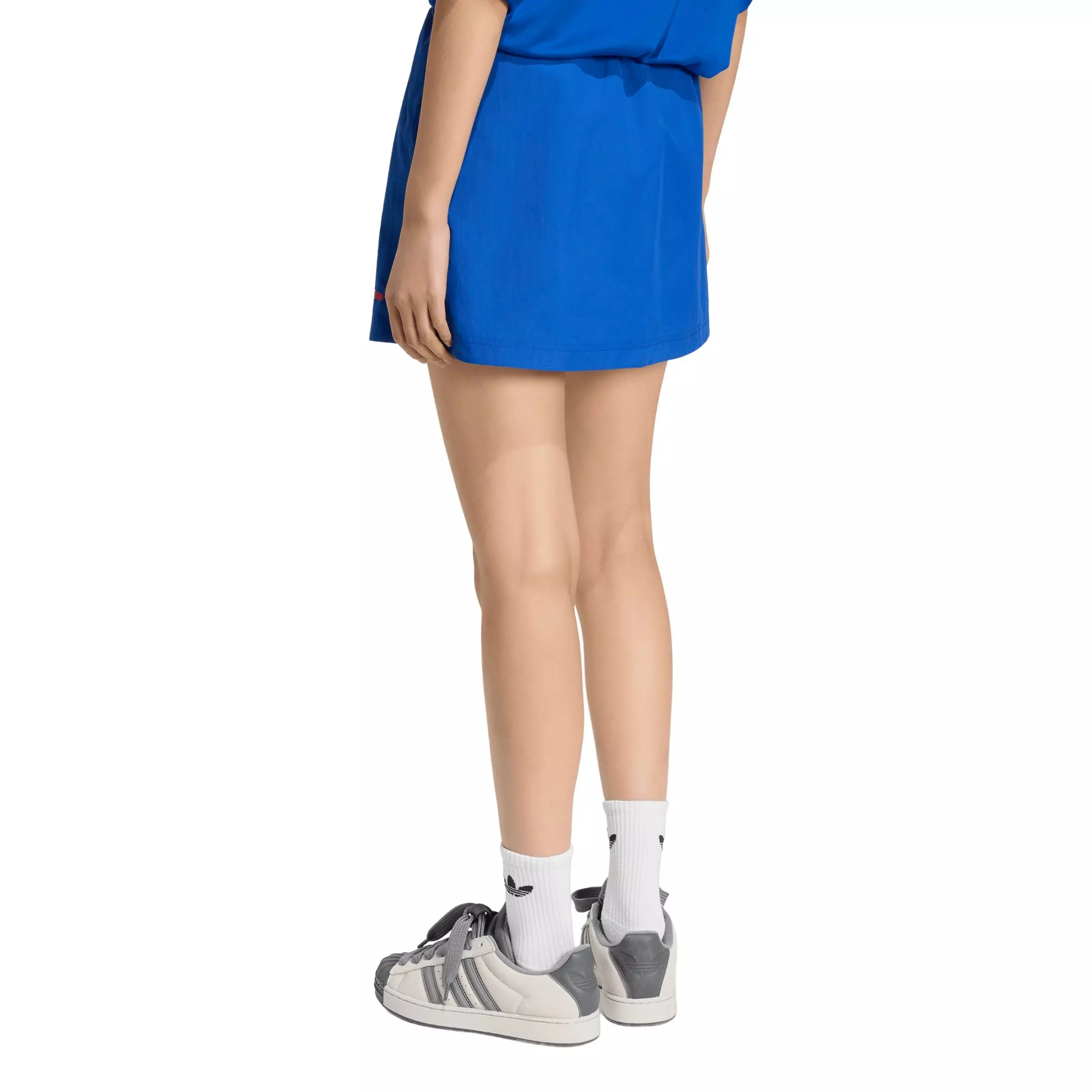 adidas Originals Women's Woven Mini Skirt - BLUE