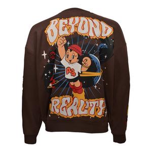 Reason Men's Cash Flow Fleece Crew - Brown