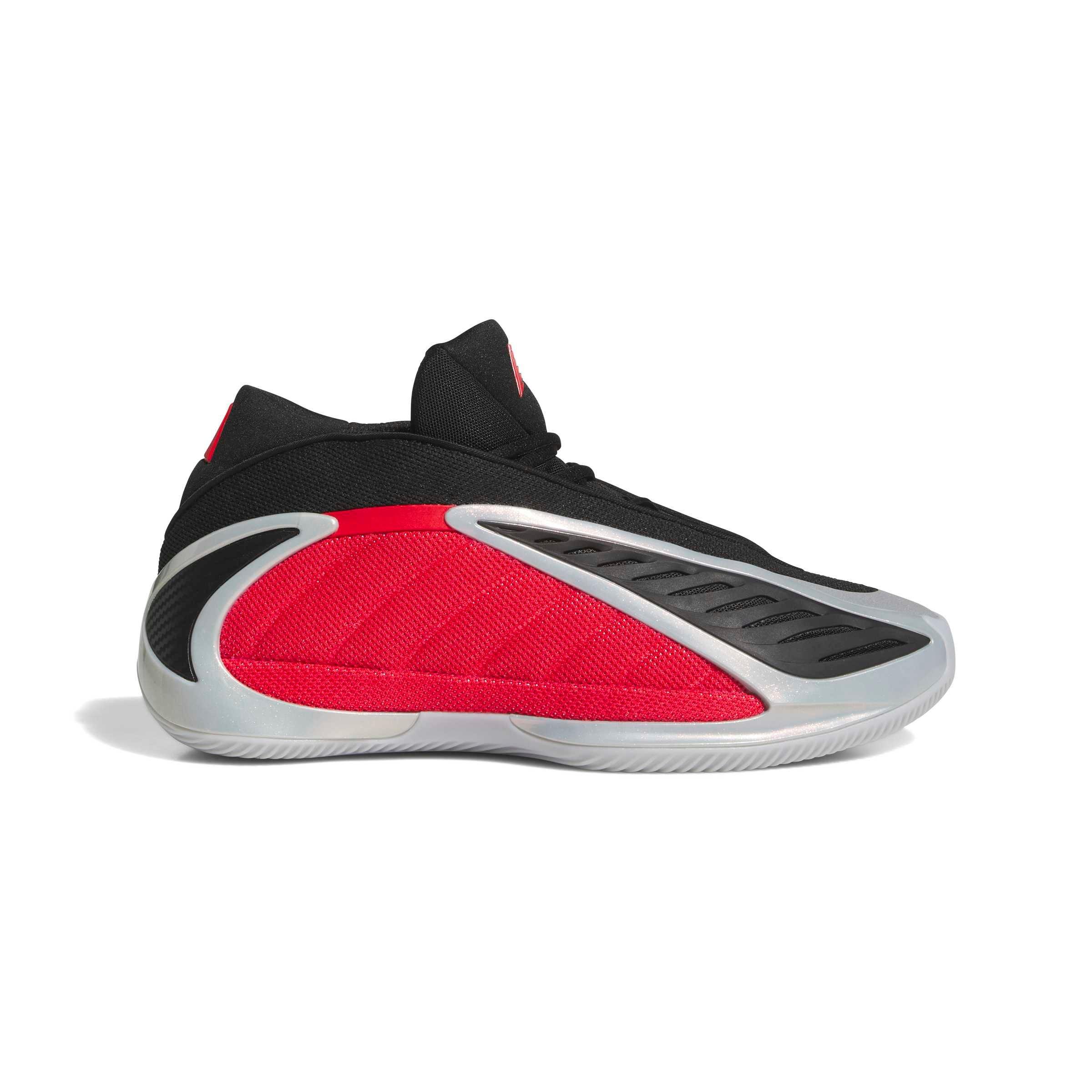 adidas Anthony Edwards 2 "Bulldawg" Men's Basketball Shoe - WHITE/BLACK/RED Thumbnail View 2