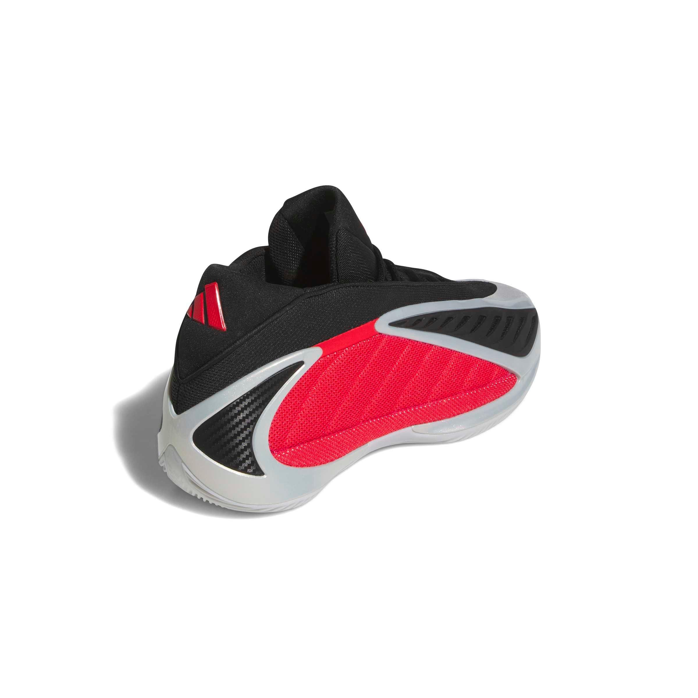 adidas Anthony Edwards 2 "Bulldawgs" Men's Basketball Shoe - WHITE/BLACK/RED Thumbnail View 4