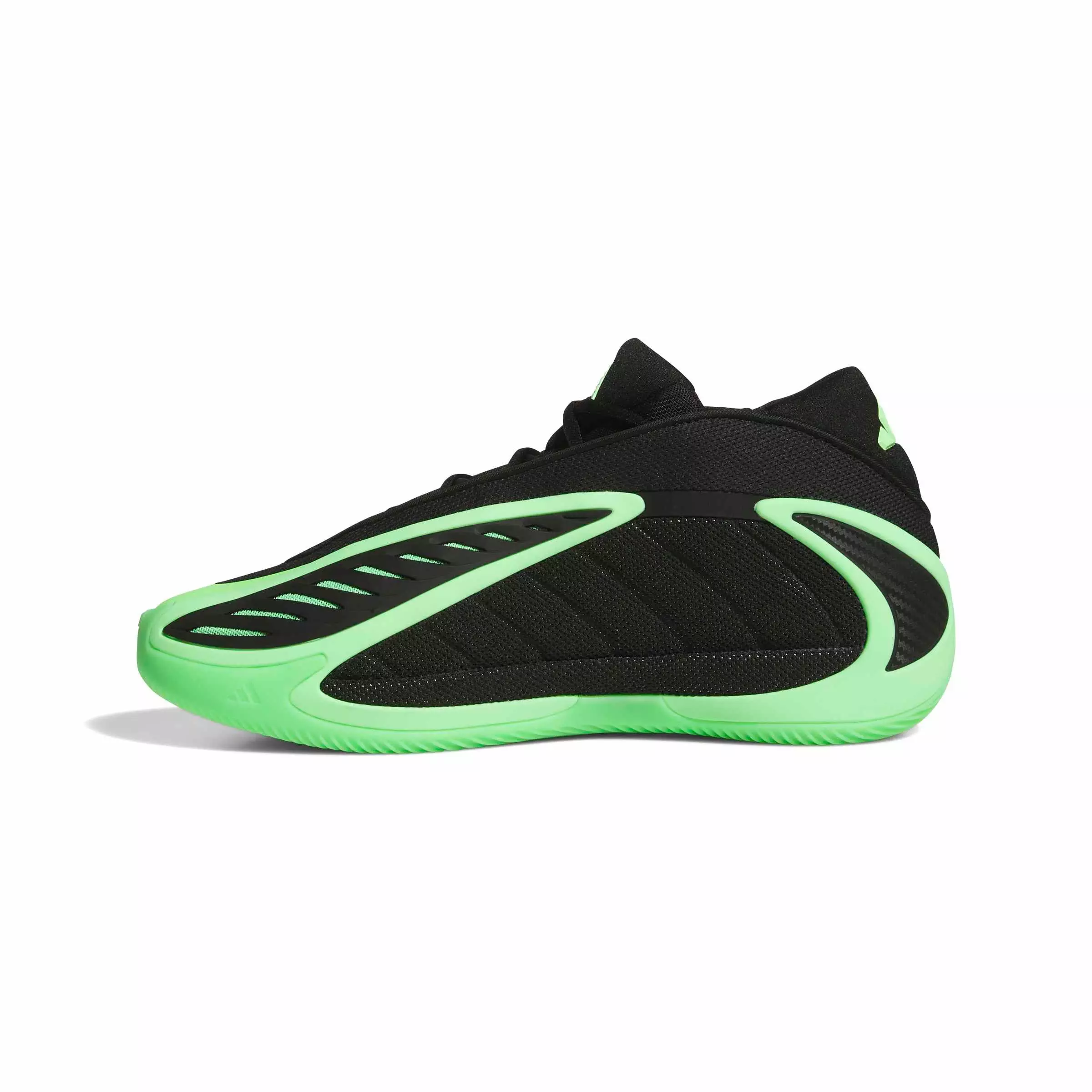 adidas Anthony Edwards 2 "Glow Green" Men's Basketball Shoe - BLACK/GREEN