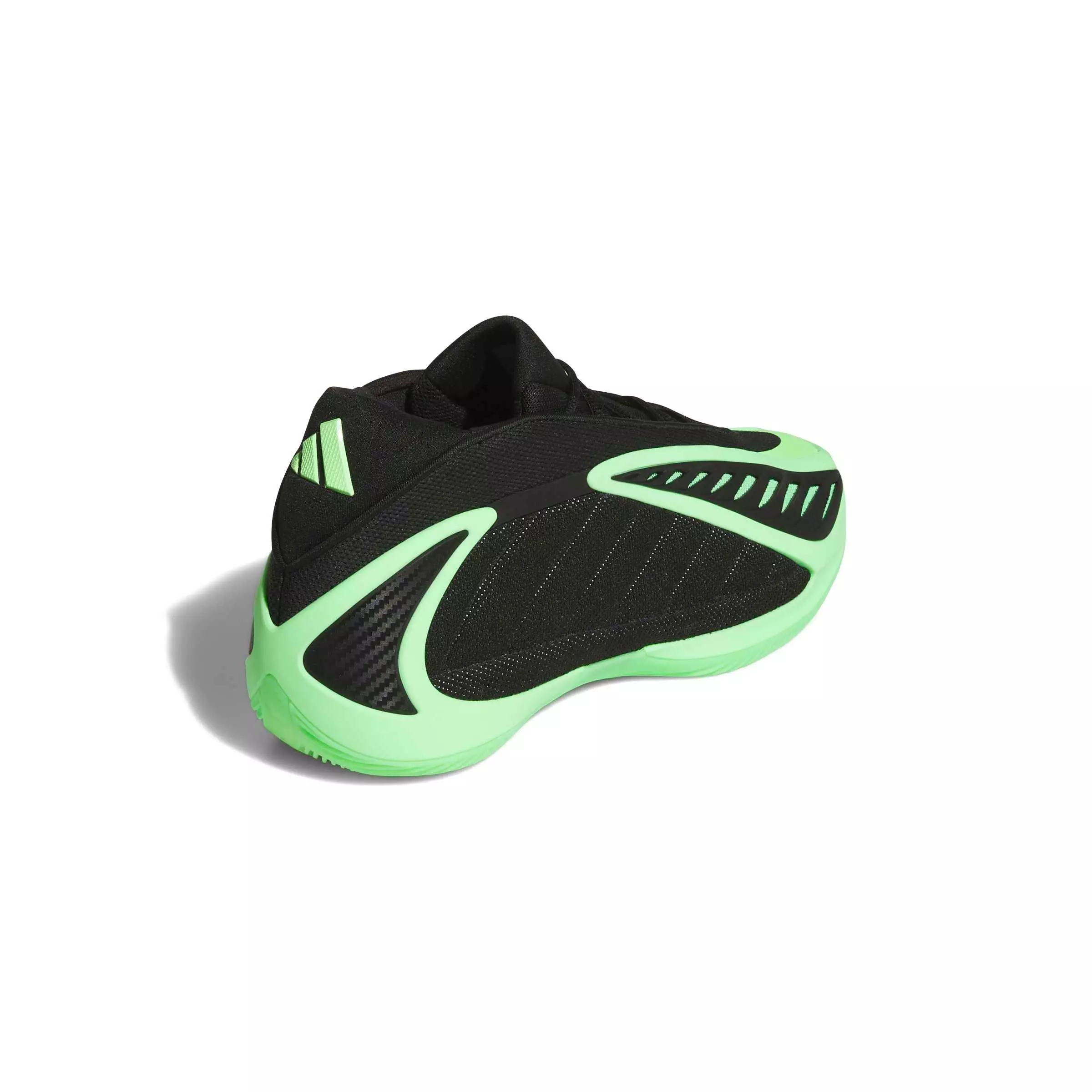 adidas Anthony Edwards 2 "Glow Green" Men's Basketball Shoe - BLACK/GREEN
